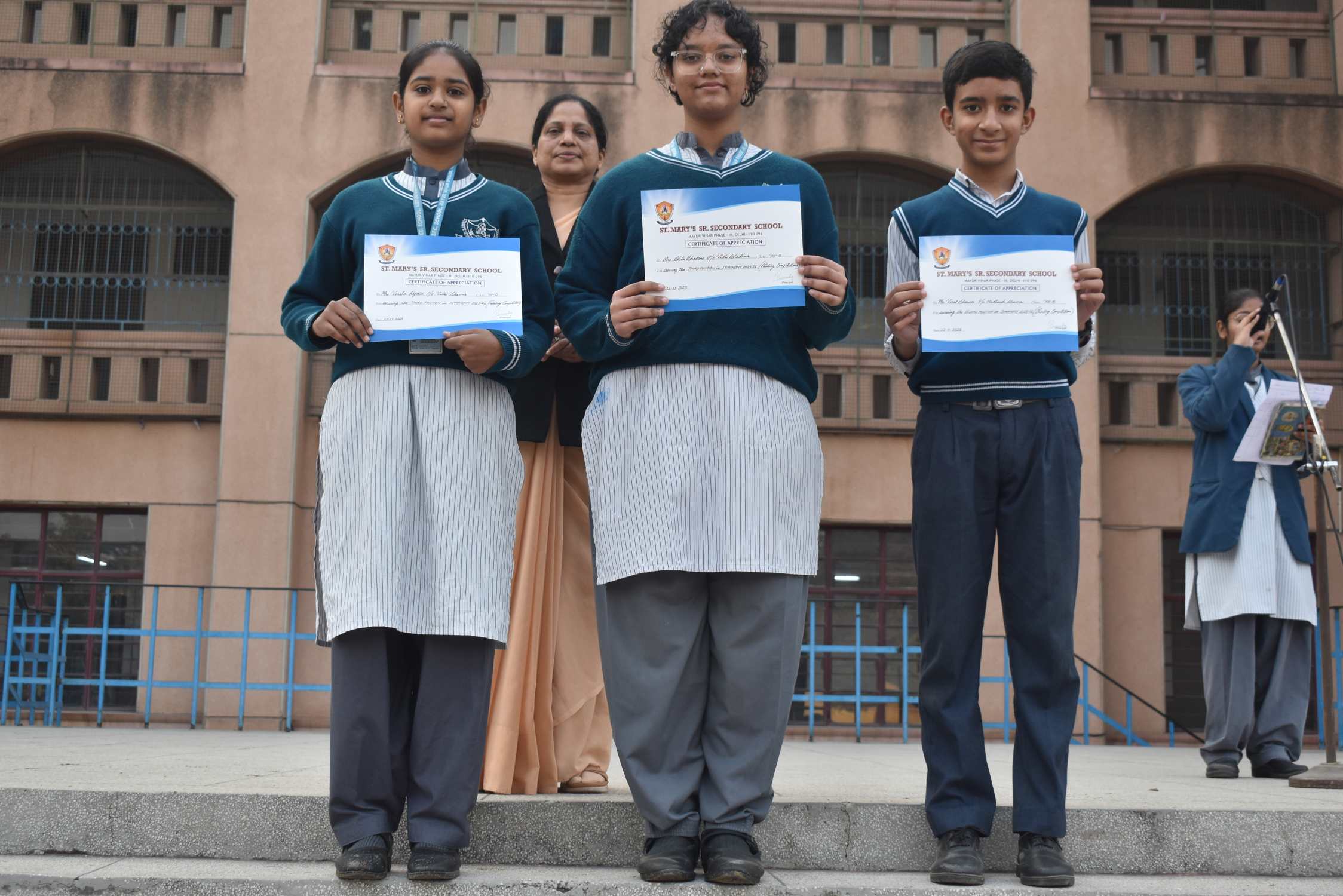 Olympiad Prize Distribution