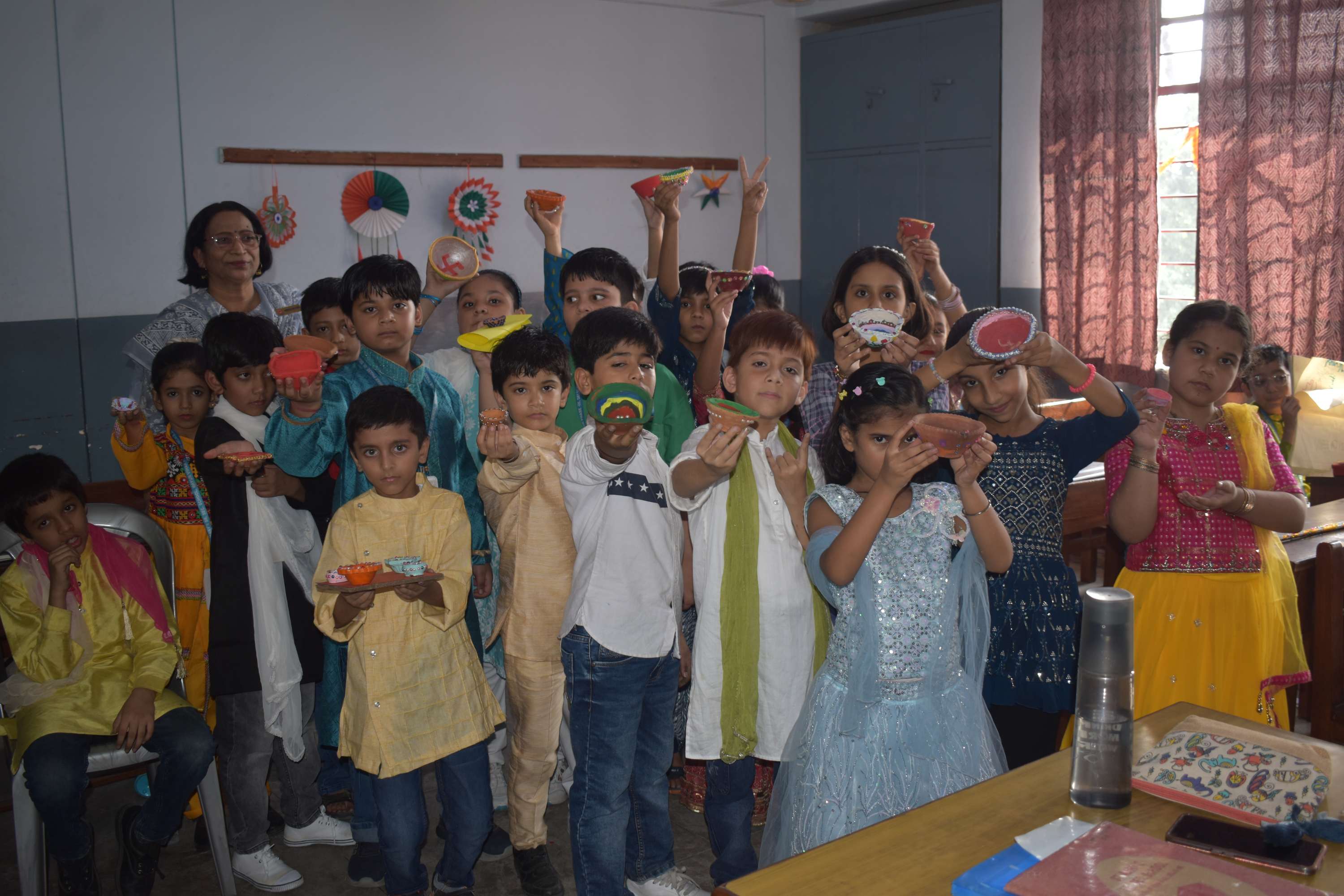 Students Dussehara Activity