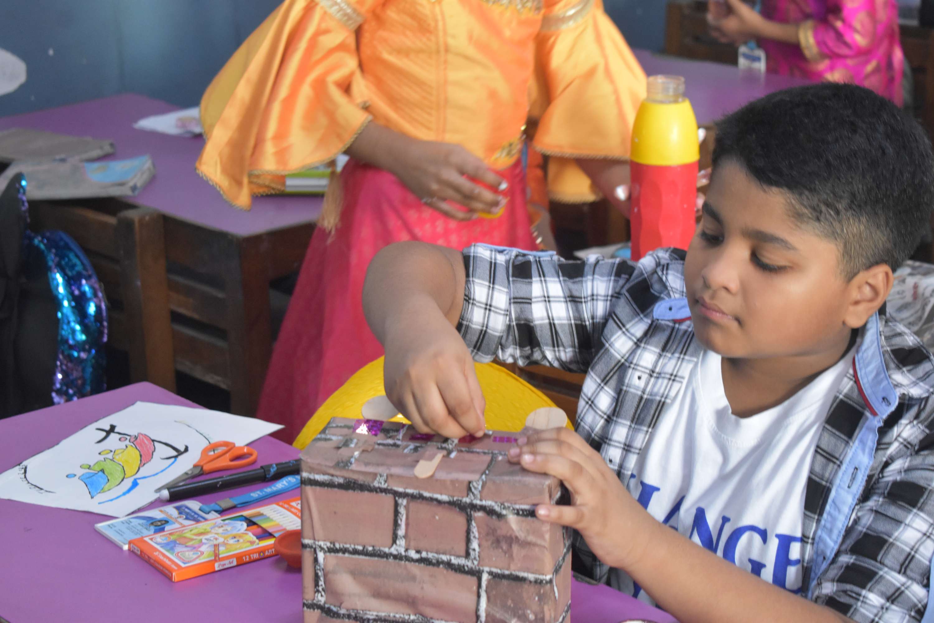 Students Dussehara Activity