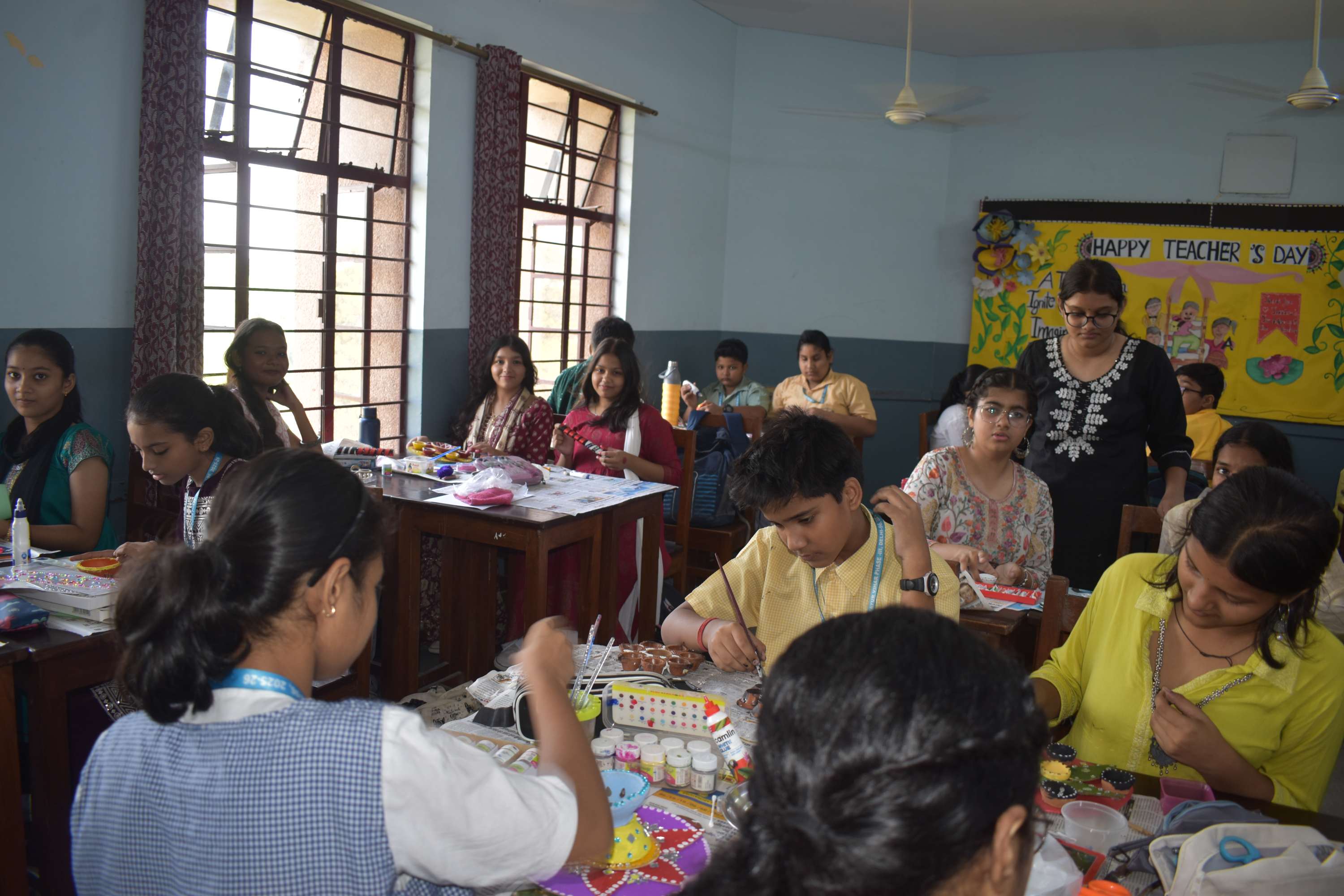 Students Dussehara Activity