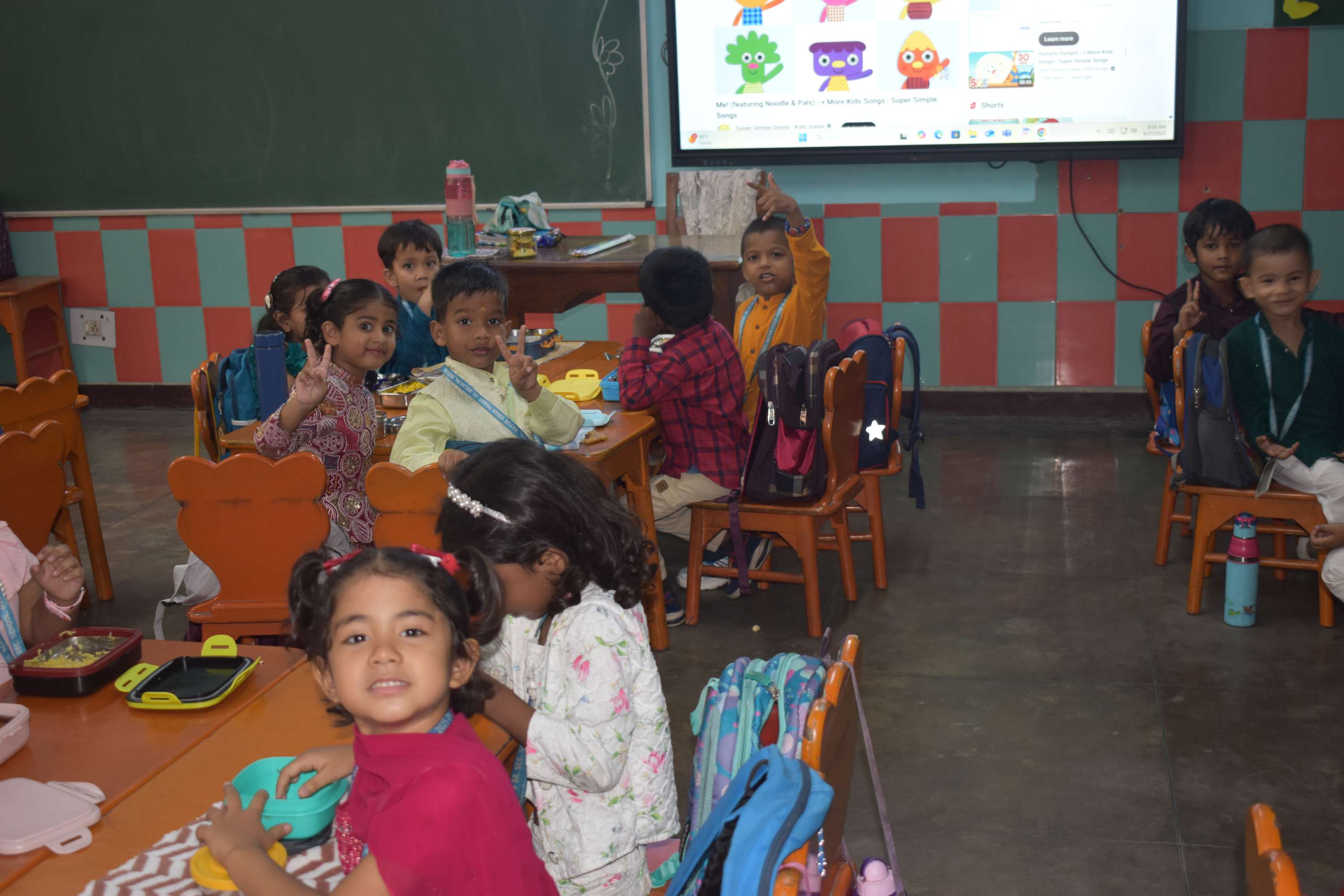 Students Dussehara Activity