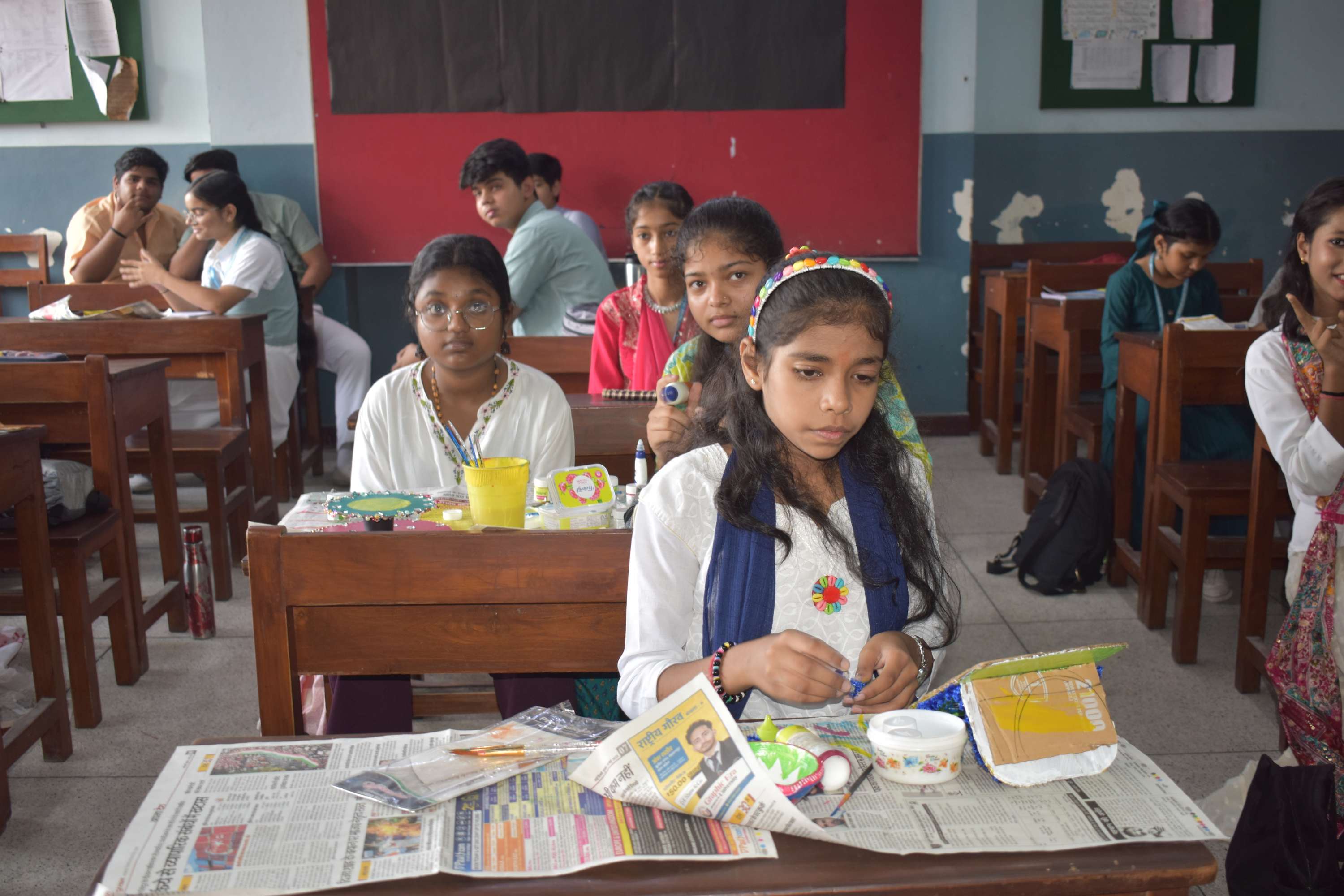 Students Dussehara Activity