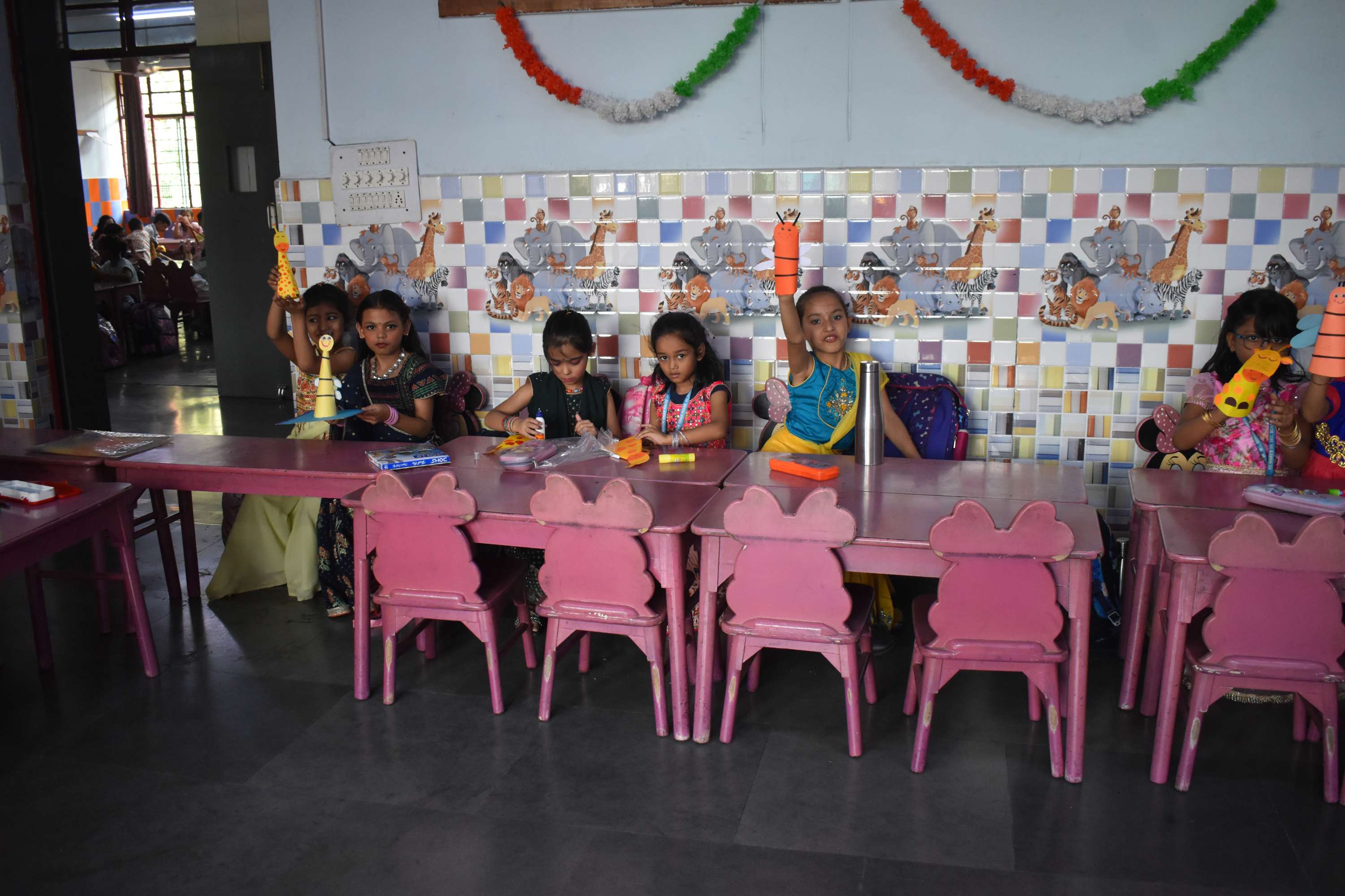 Students Dussehara Activity