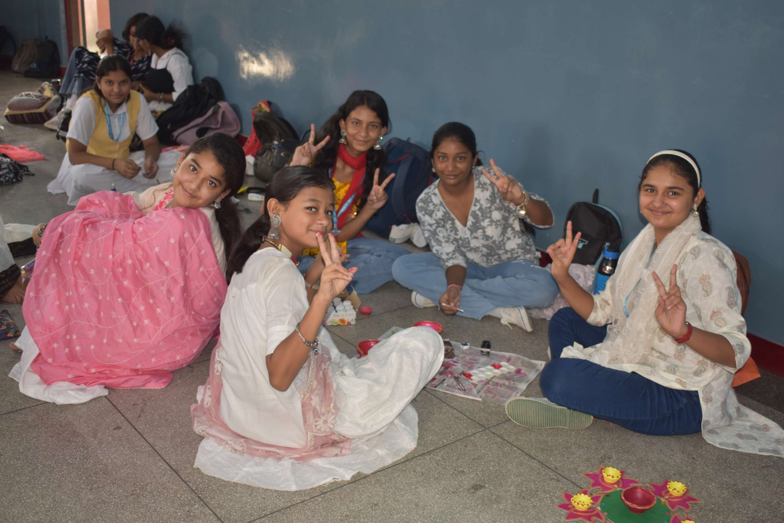 Students Dussehara Activity