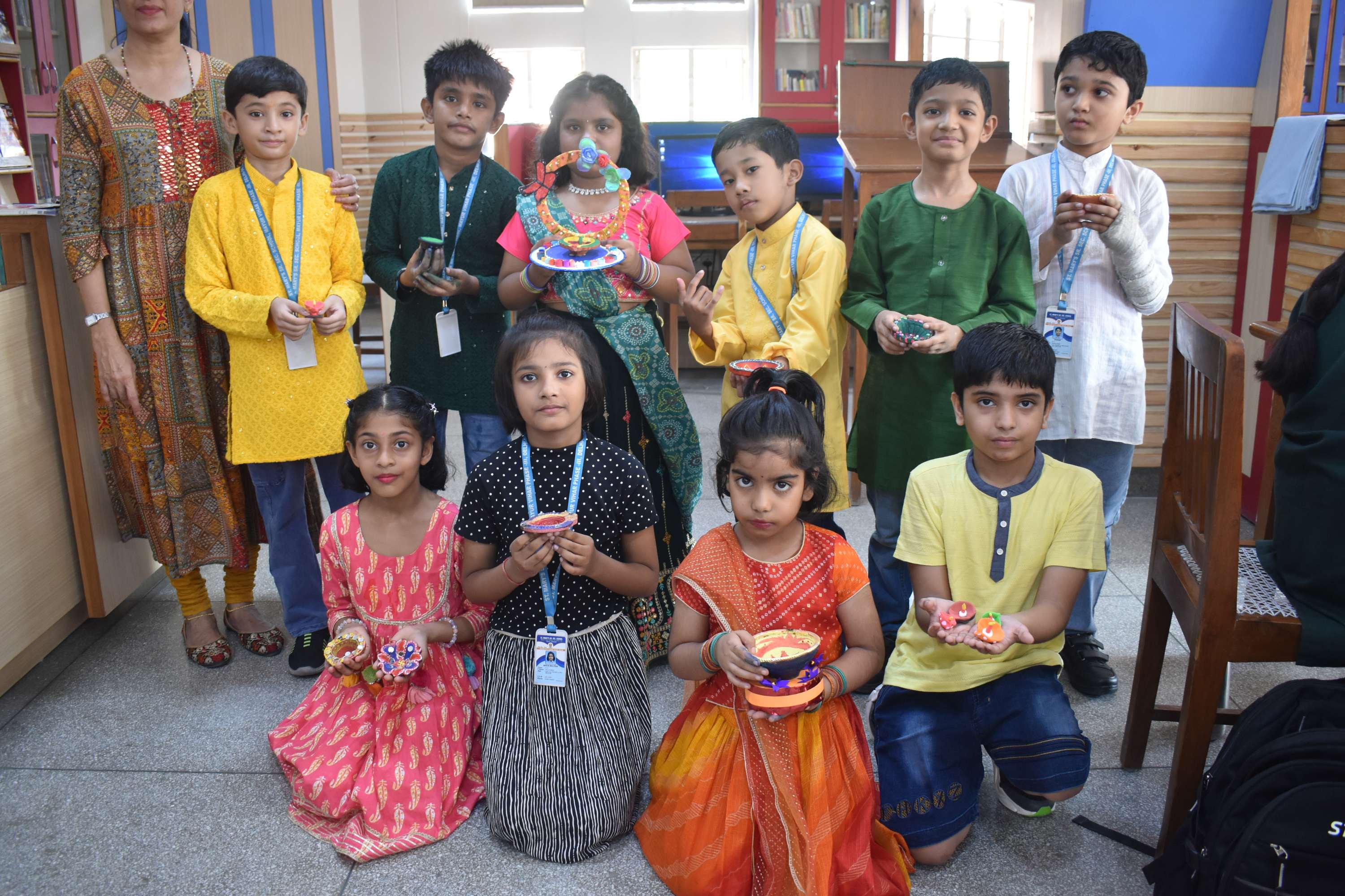 Students Dussehara Activity
