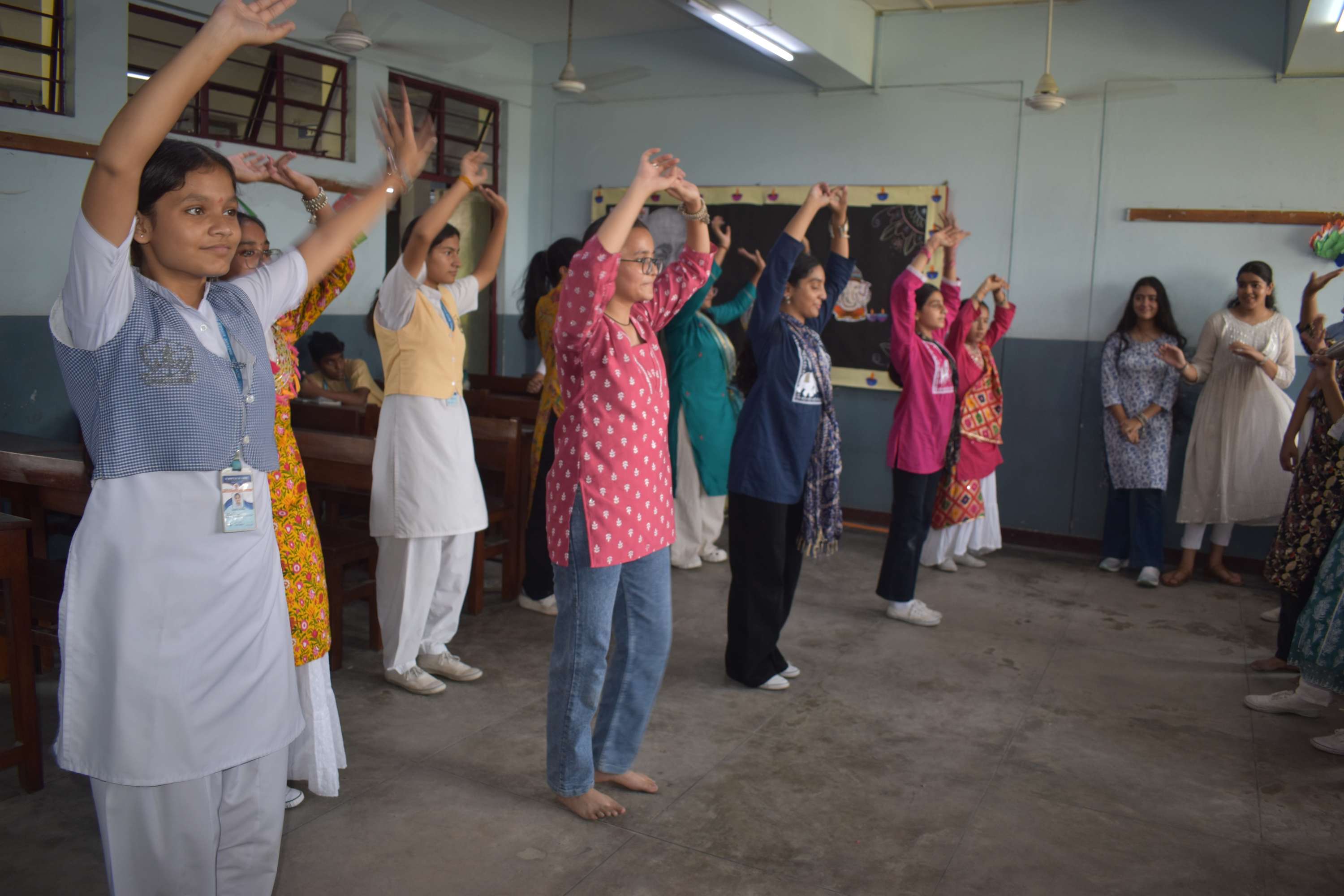 Students Dussehara Activity