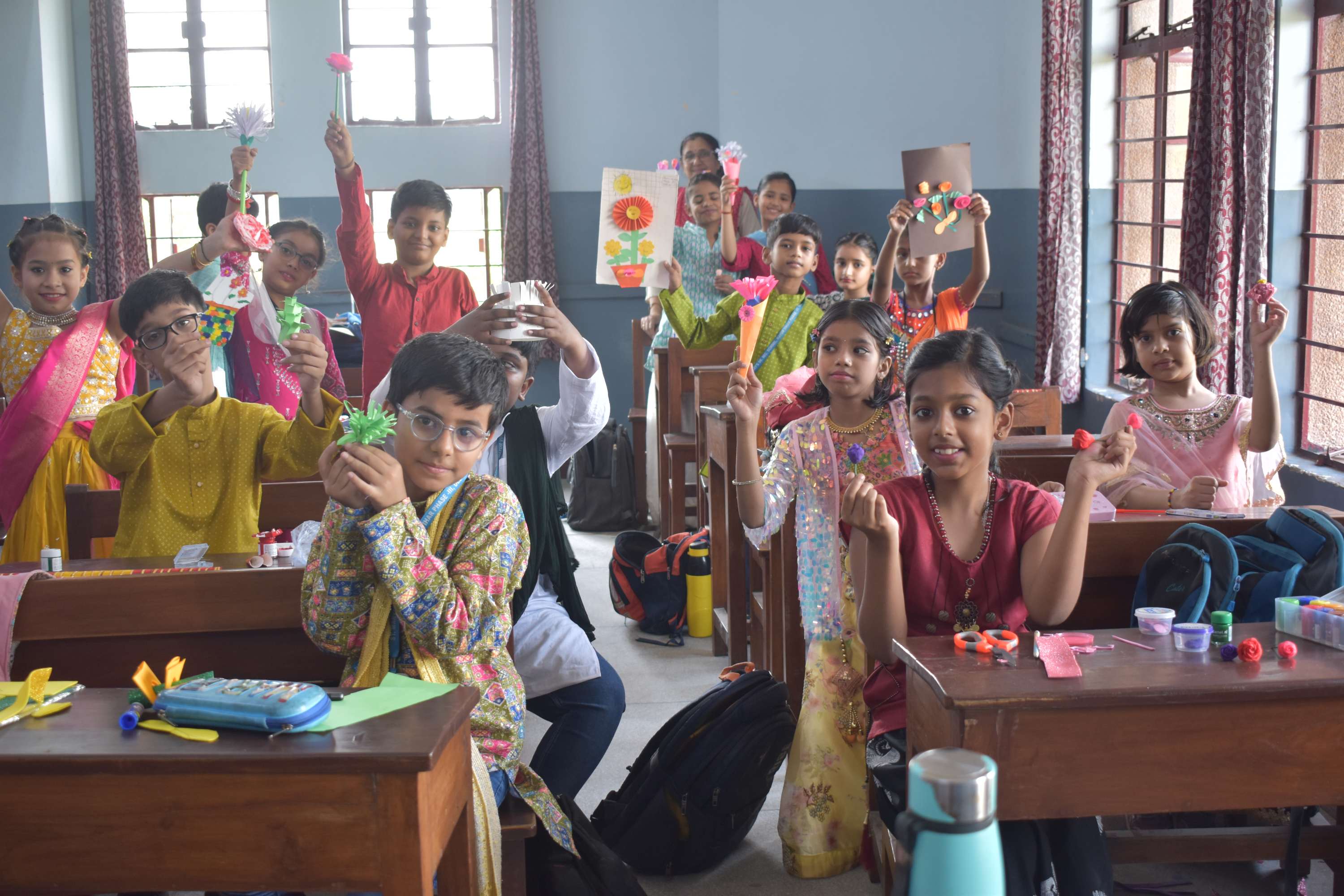 Students Dussehara Activity
