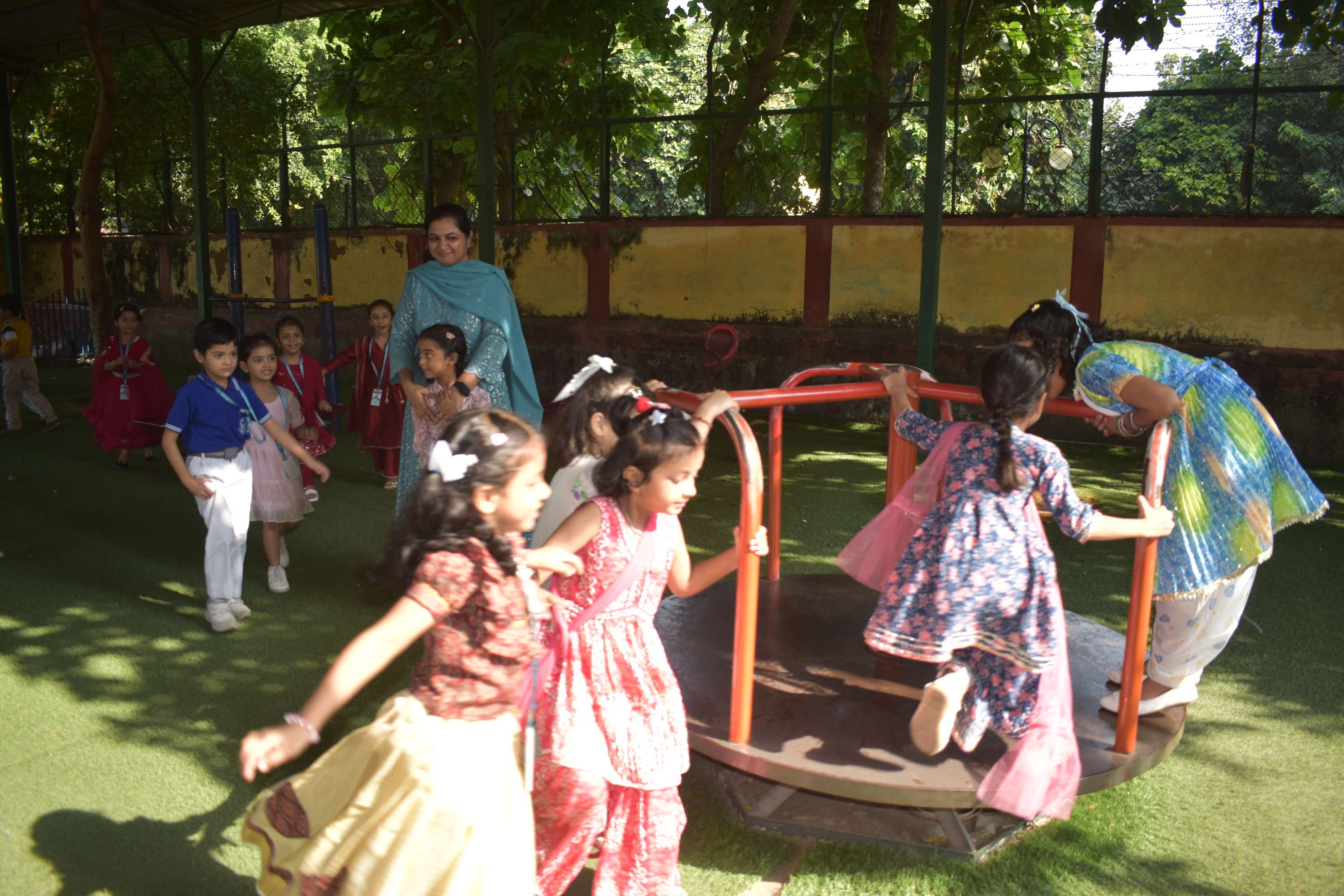 Students Dussehara Activity