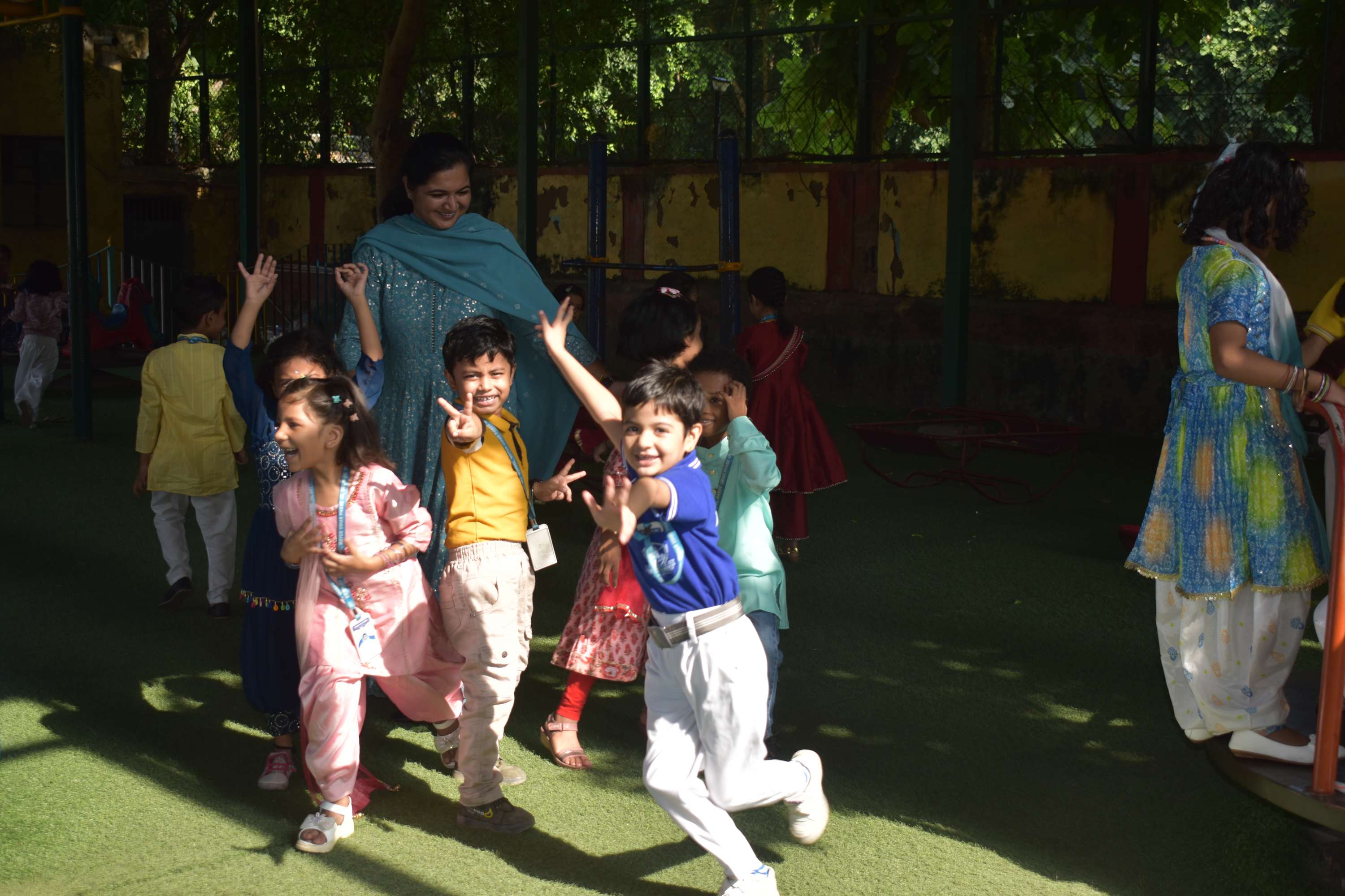 Students Dussehara Activity