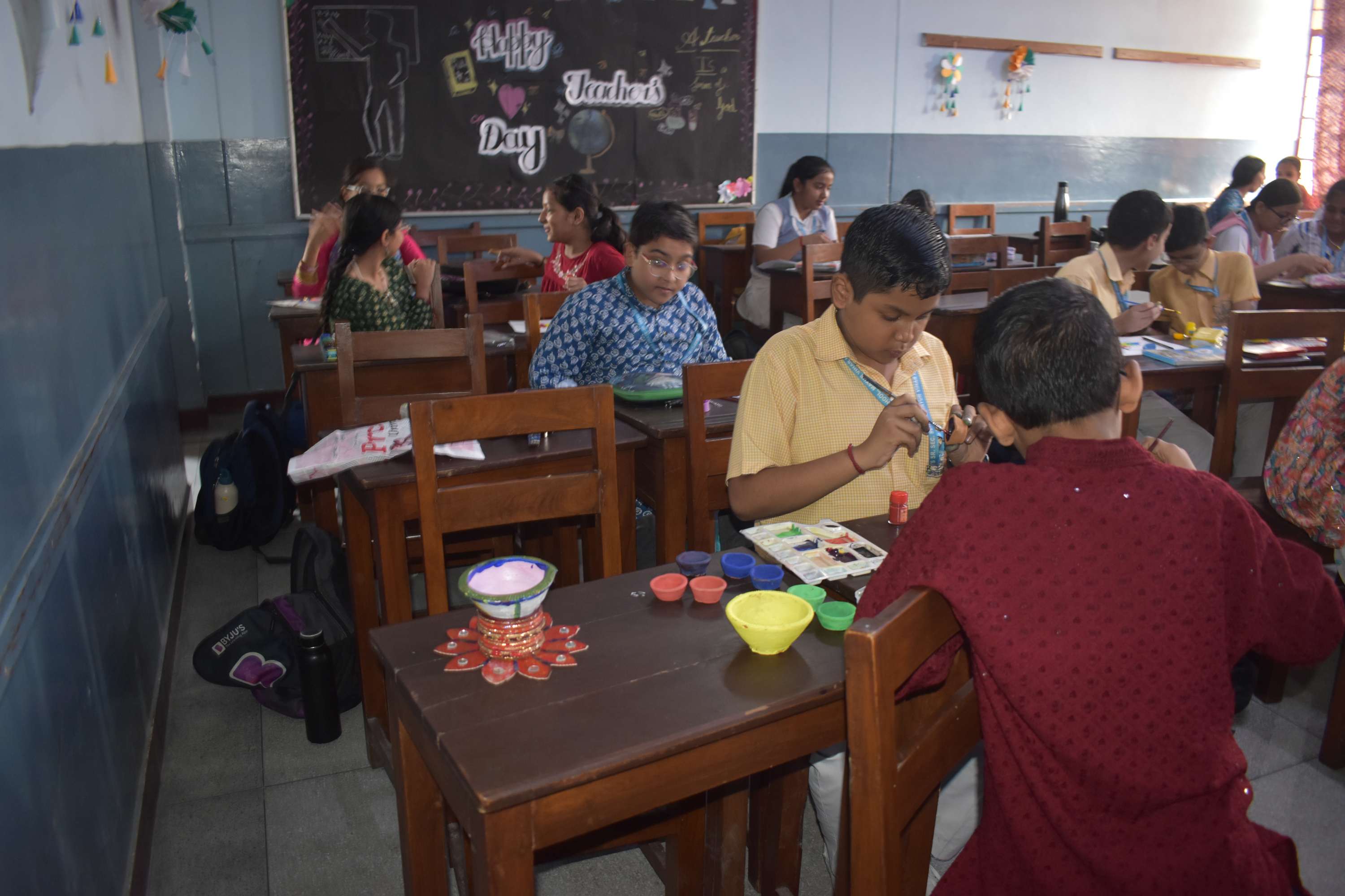 Students Dussehara Activity