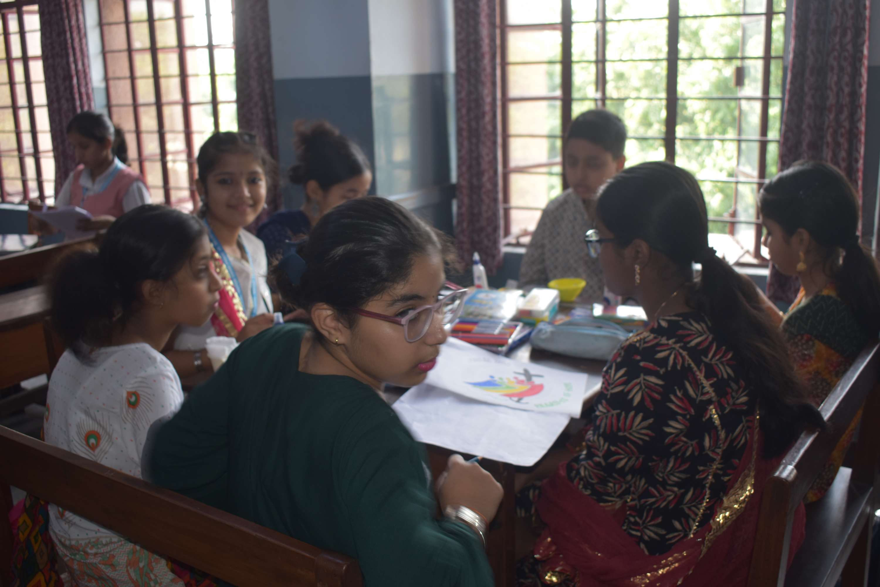 Students Dussehara Activity