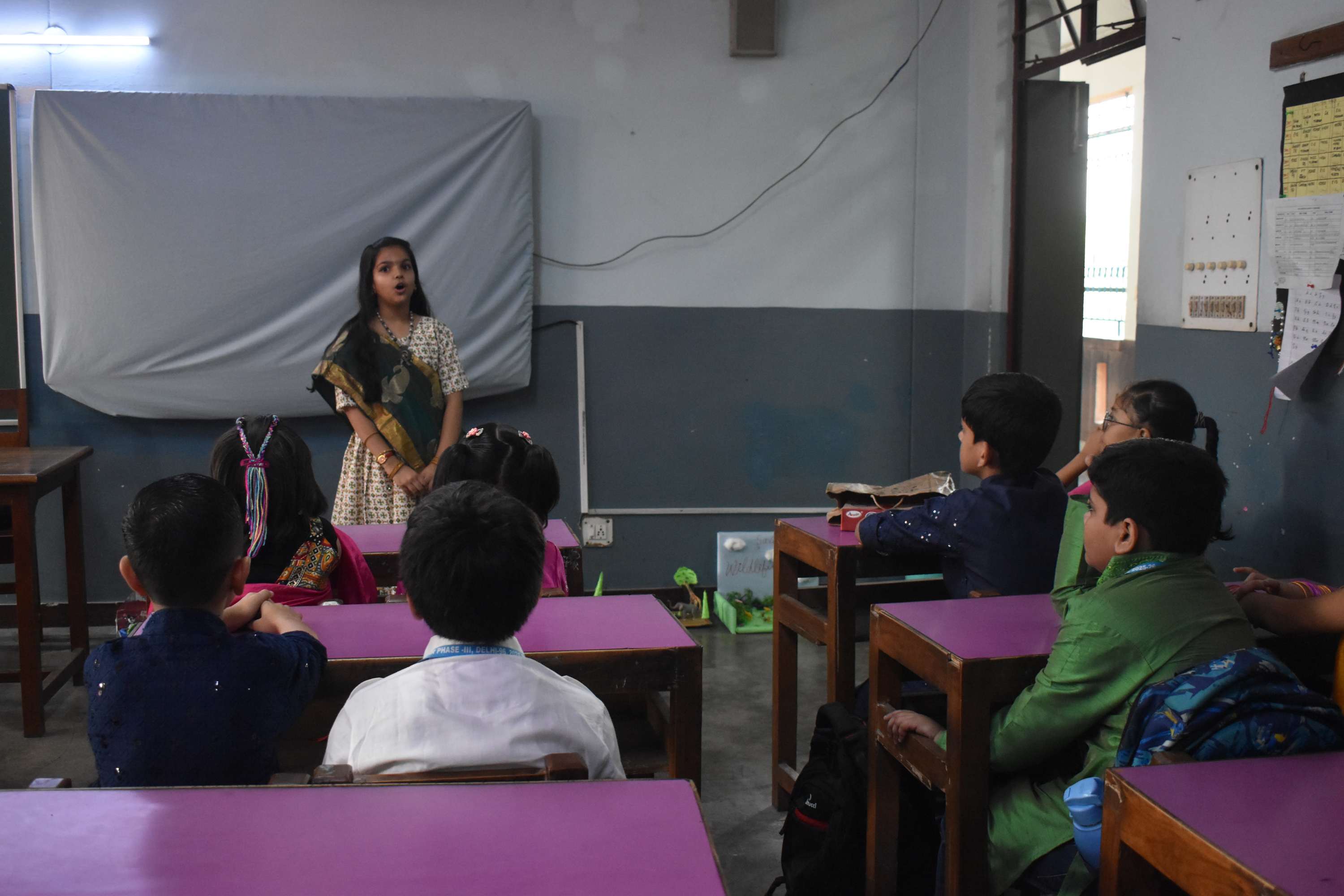 Students Dussehara Activity