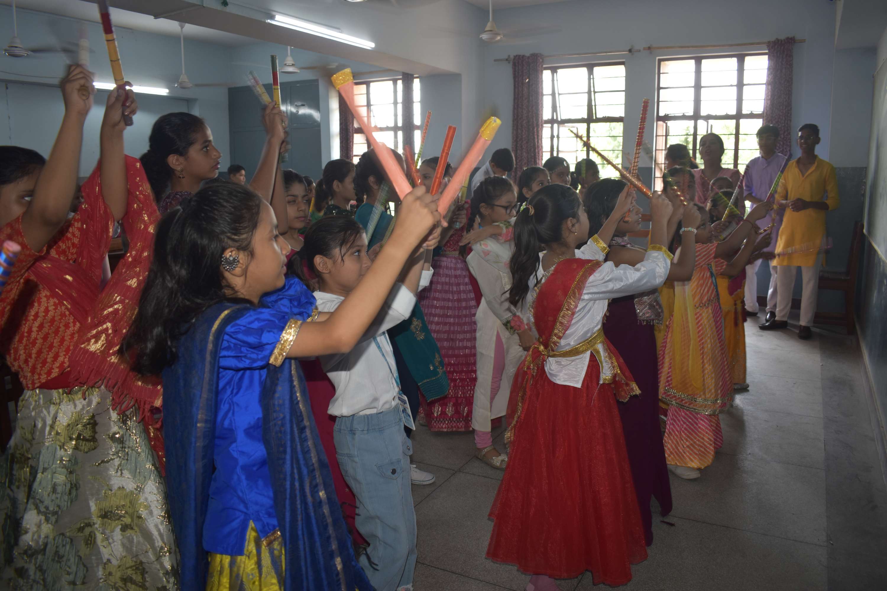 Students Dussehara Activity