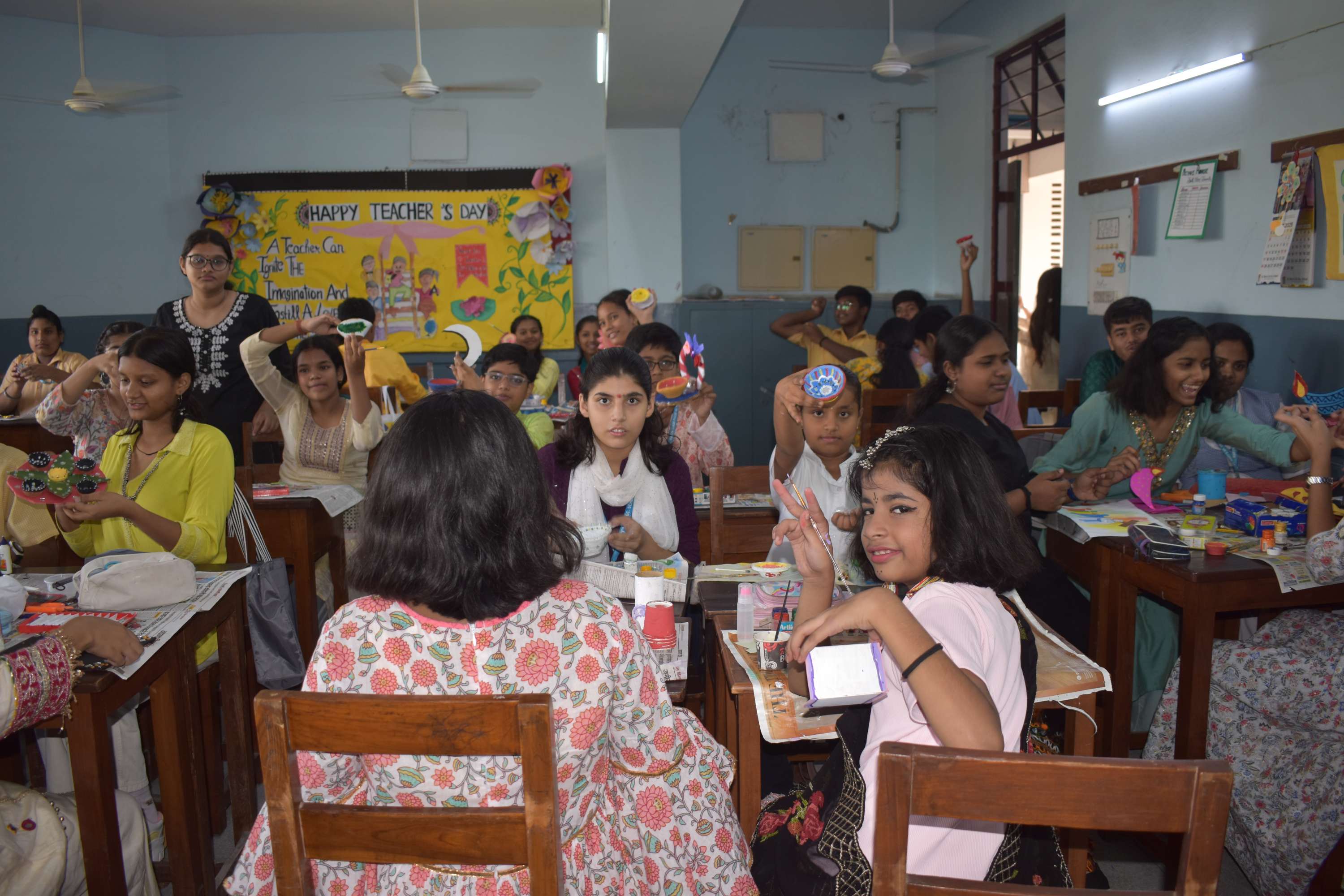 Students Dussehara Activity