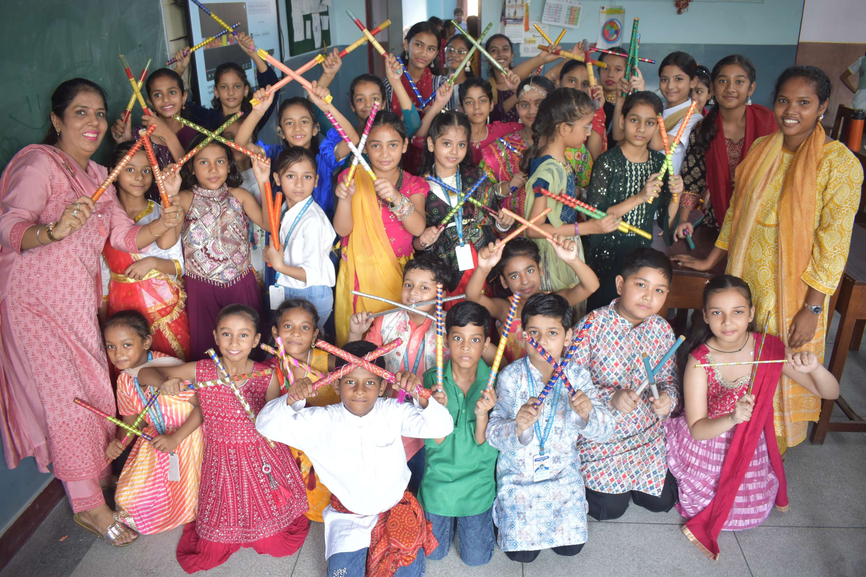 Students Dussehara Activity