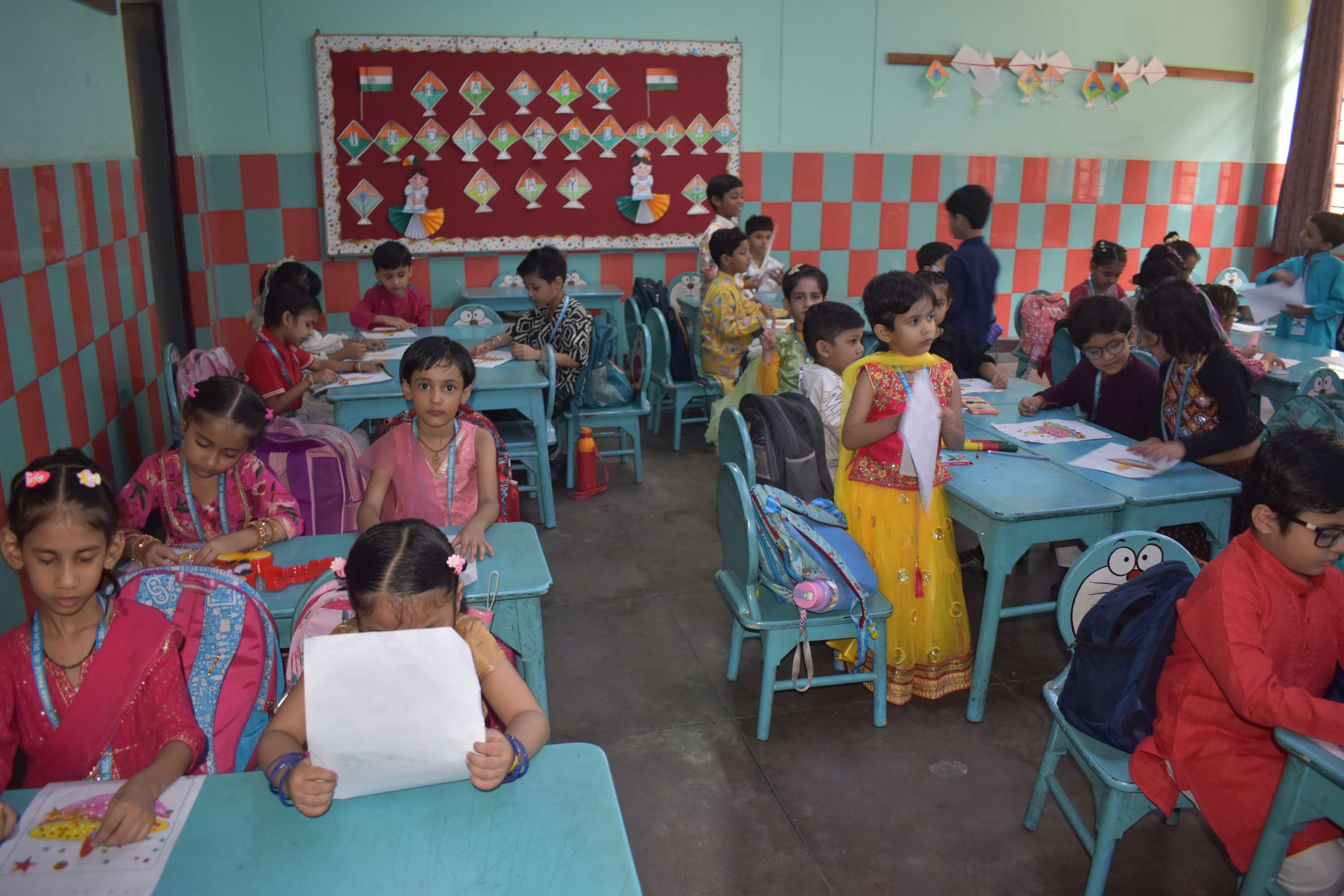 Students Dussehara Activity