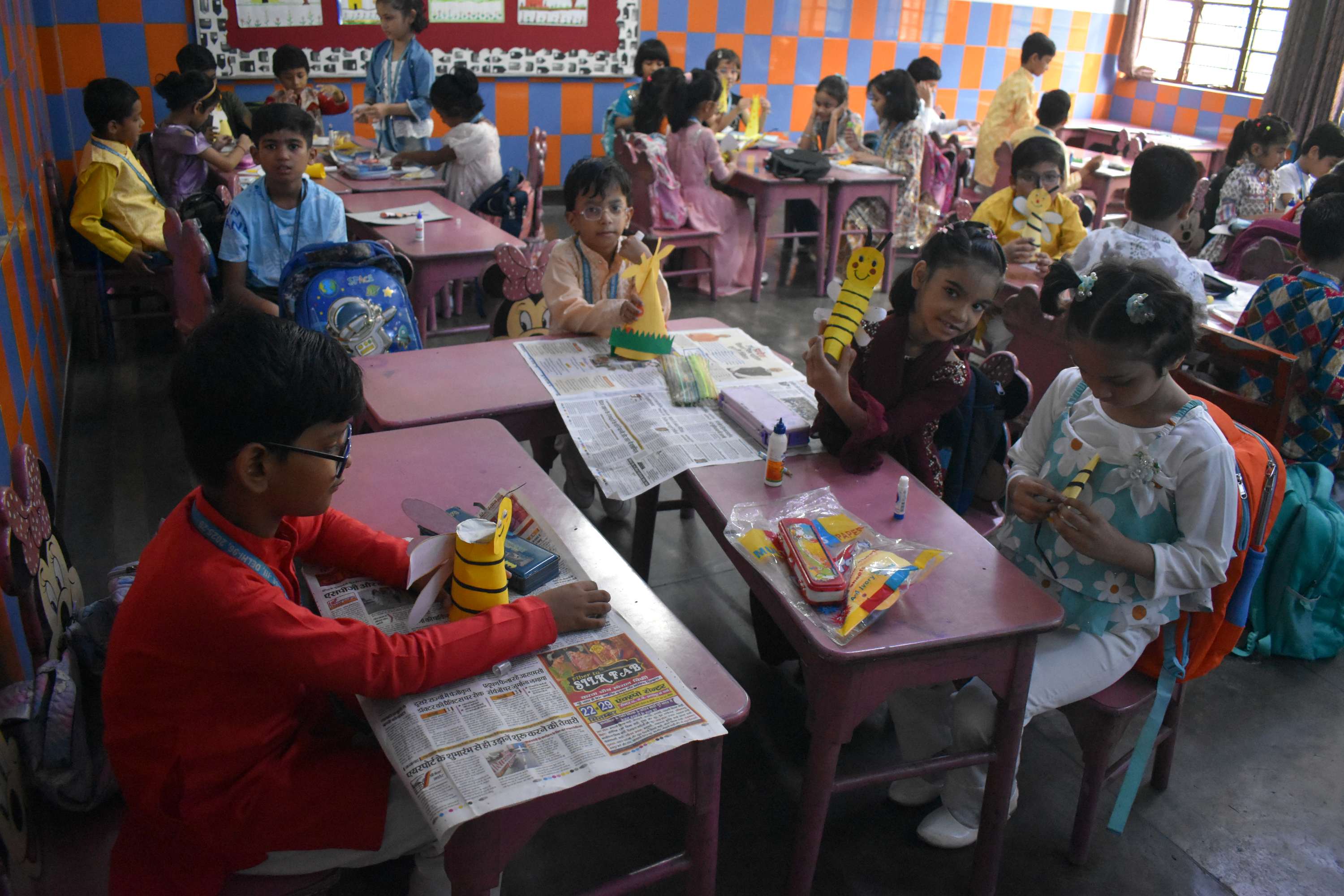 Students Dussehara Activity