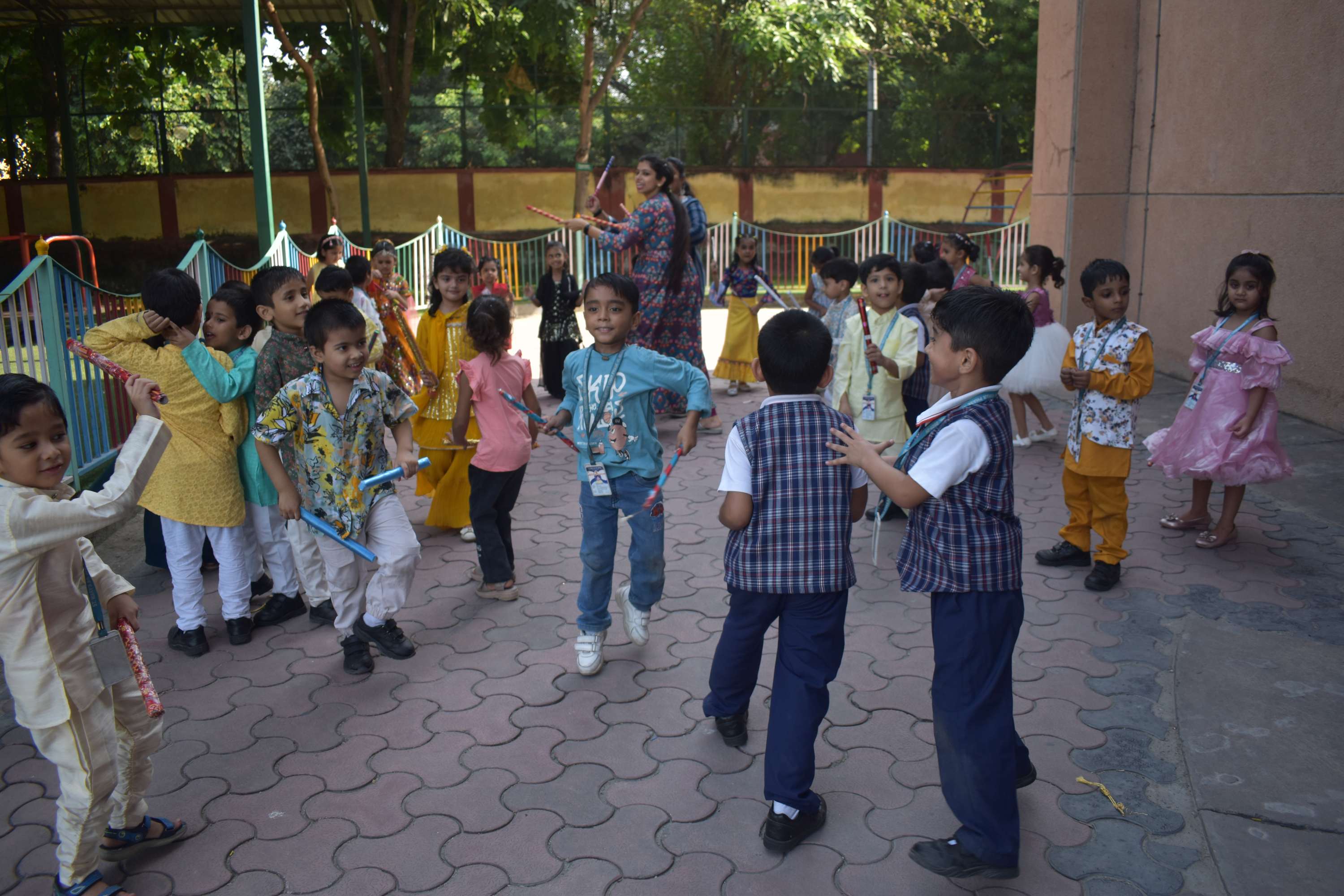 Students Dussehara Activity