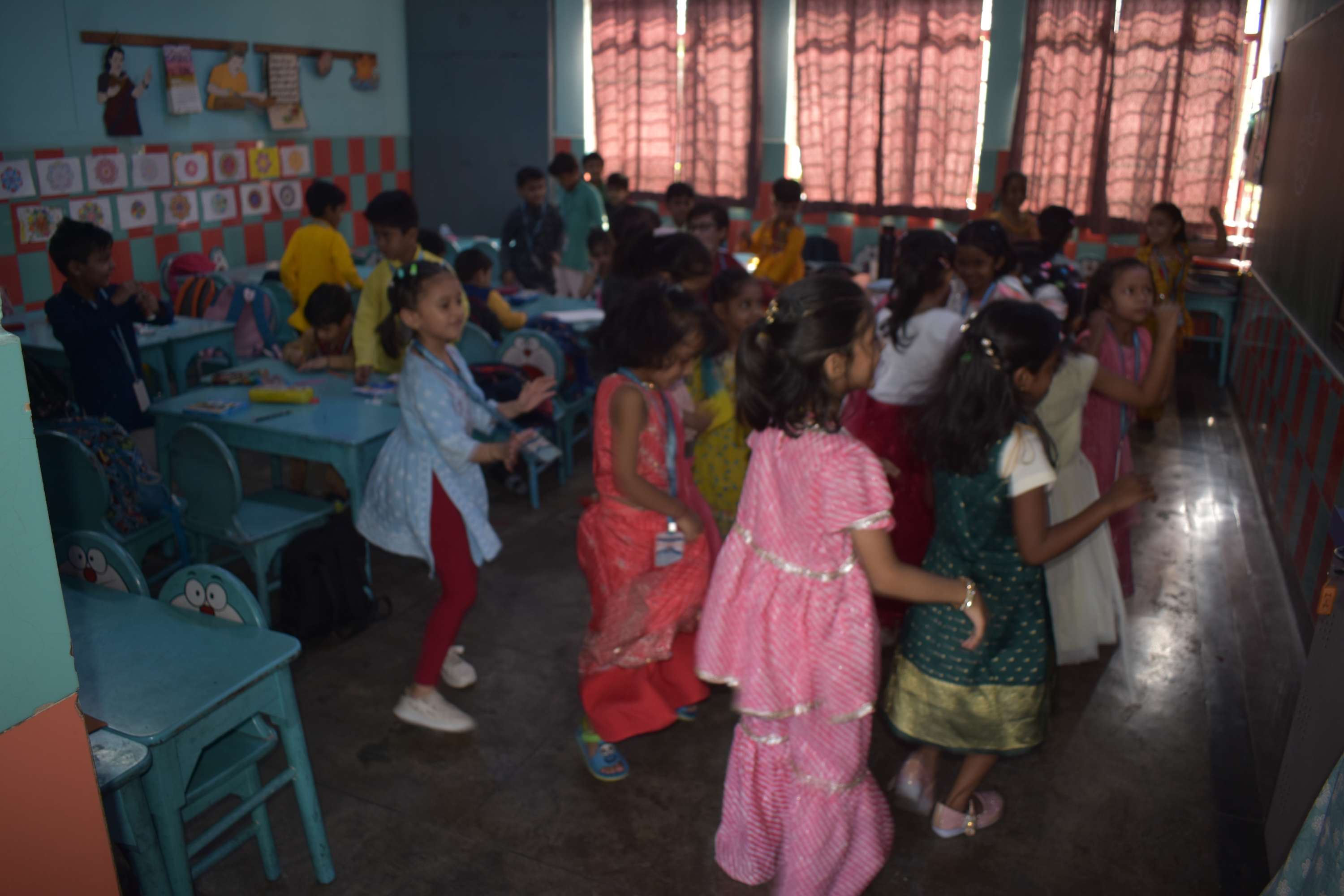 Students Dussehara Activity