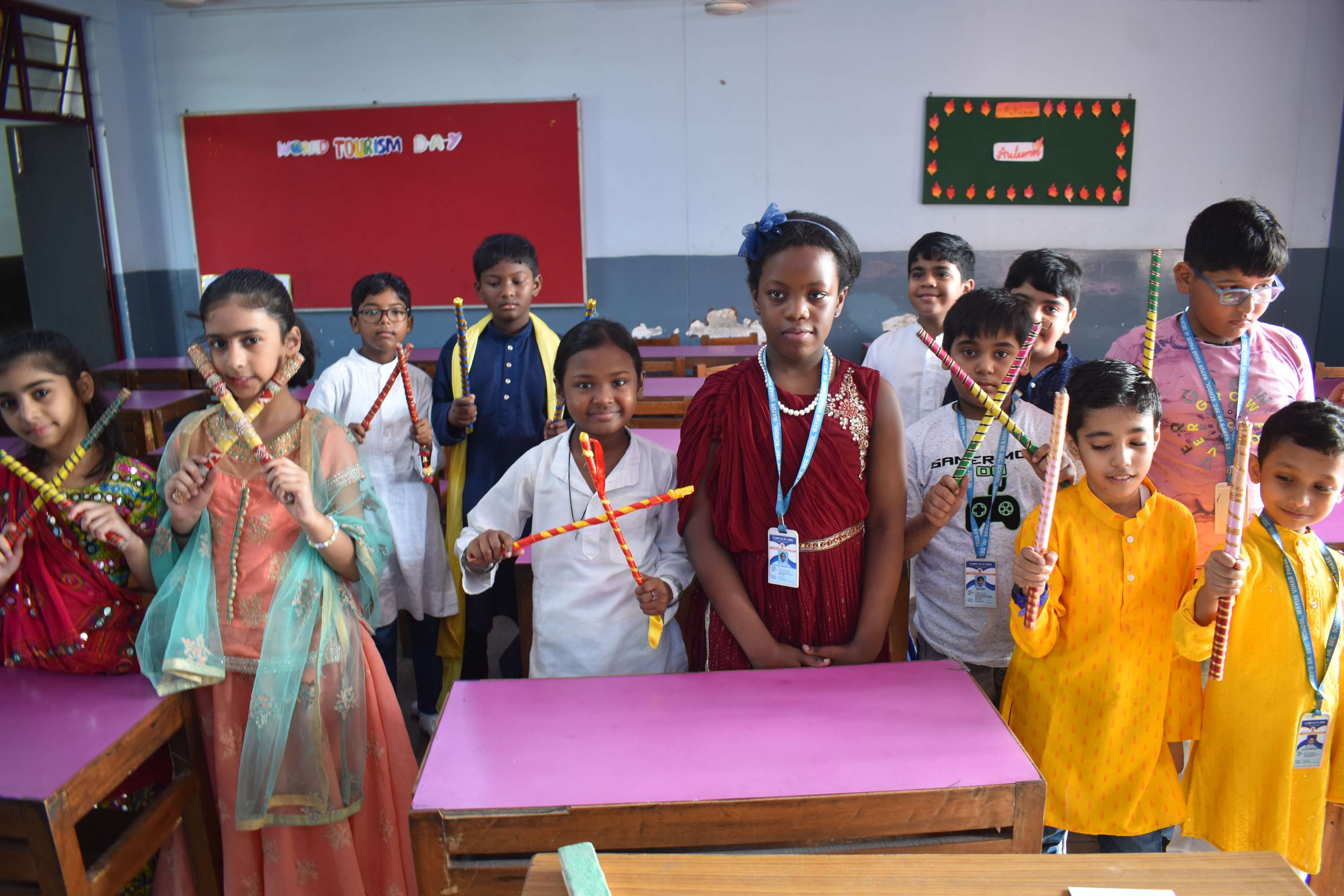Students Dussehara Activity