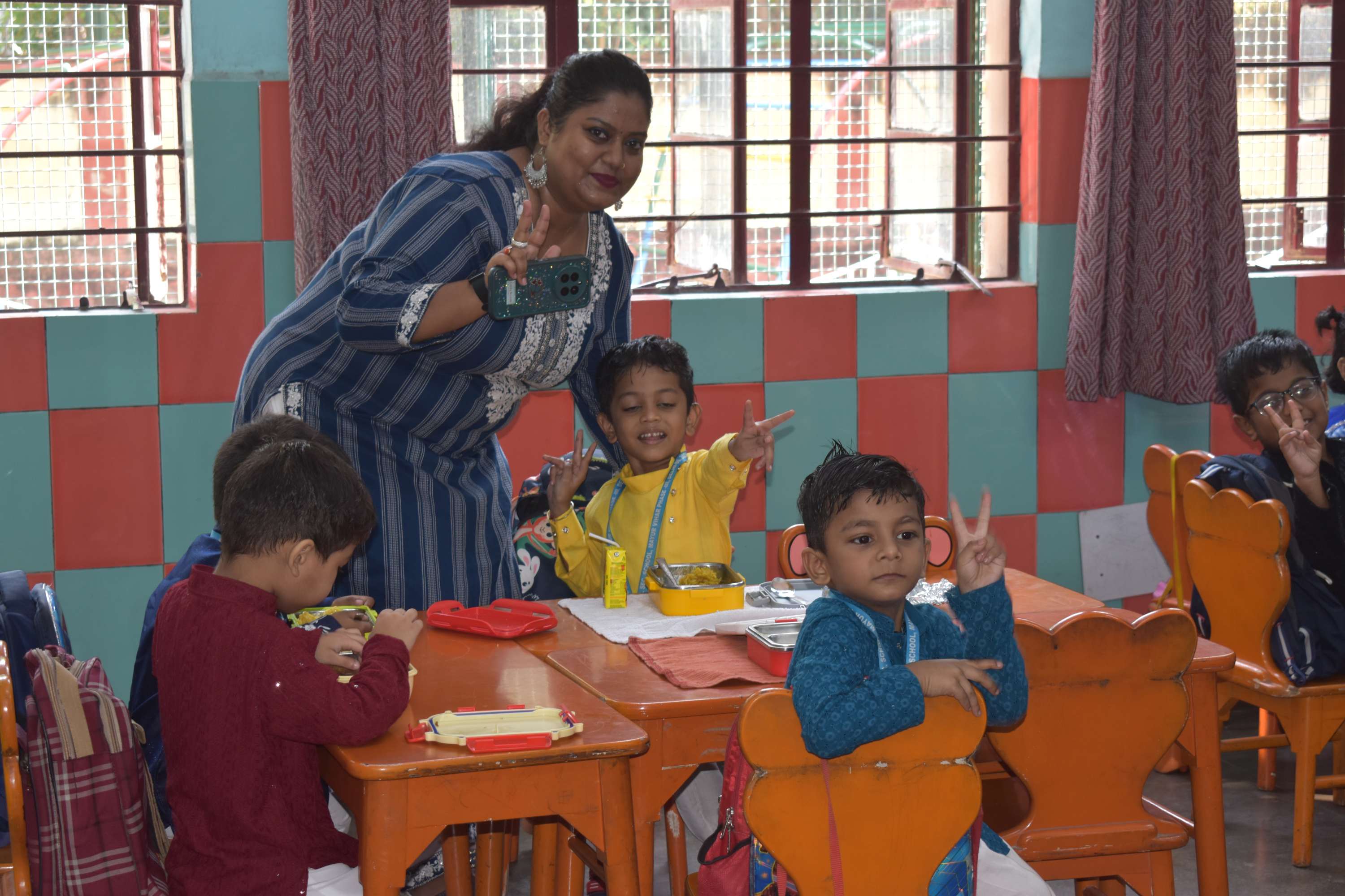 Students Dussehara Activity