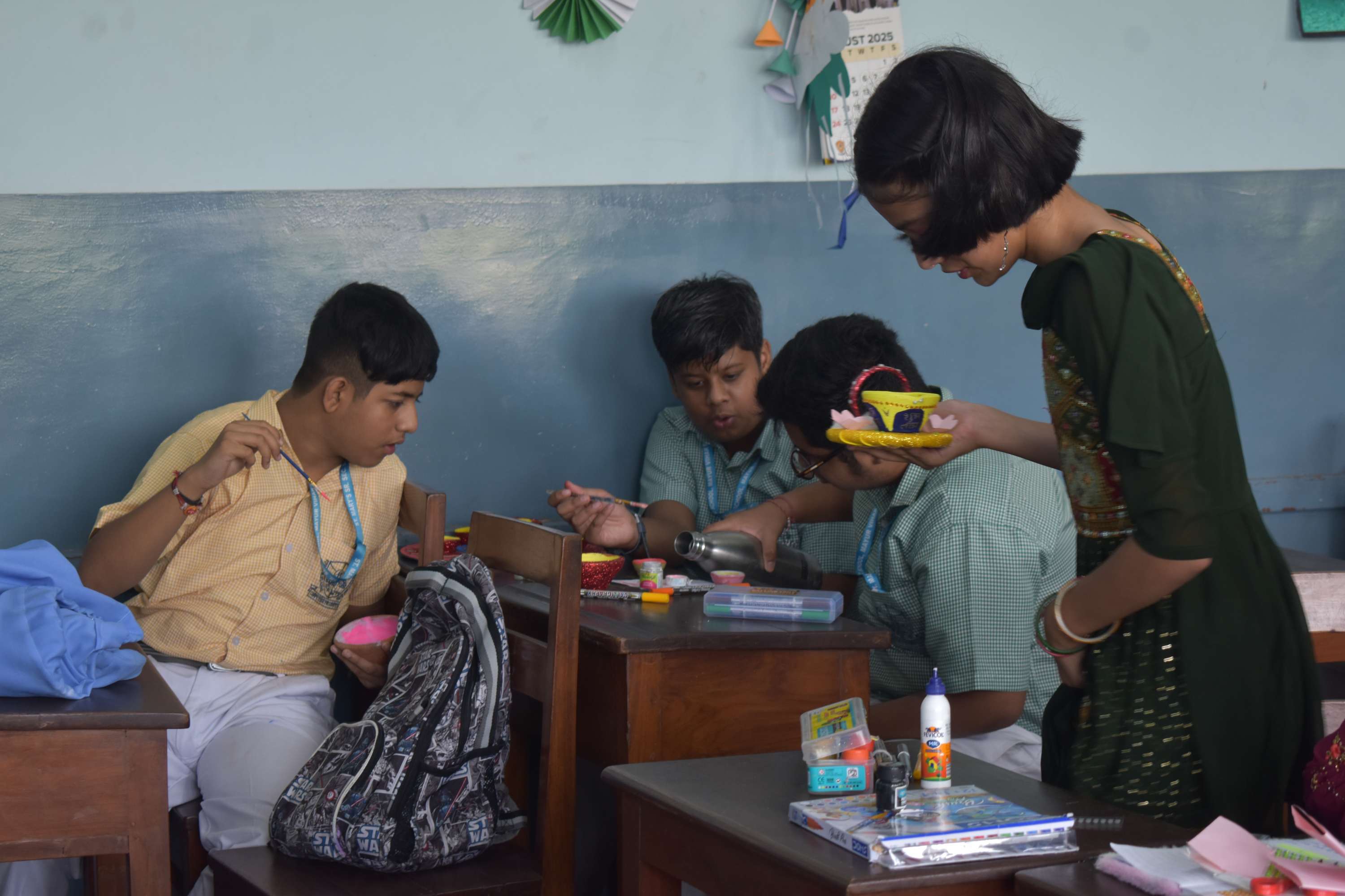 Students Dussehara Activity
