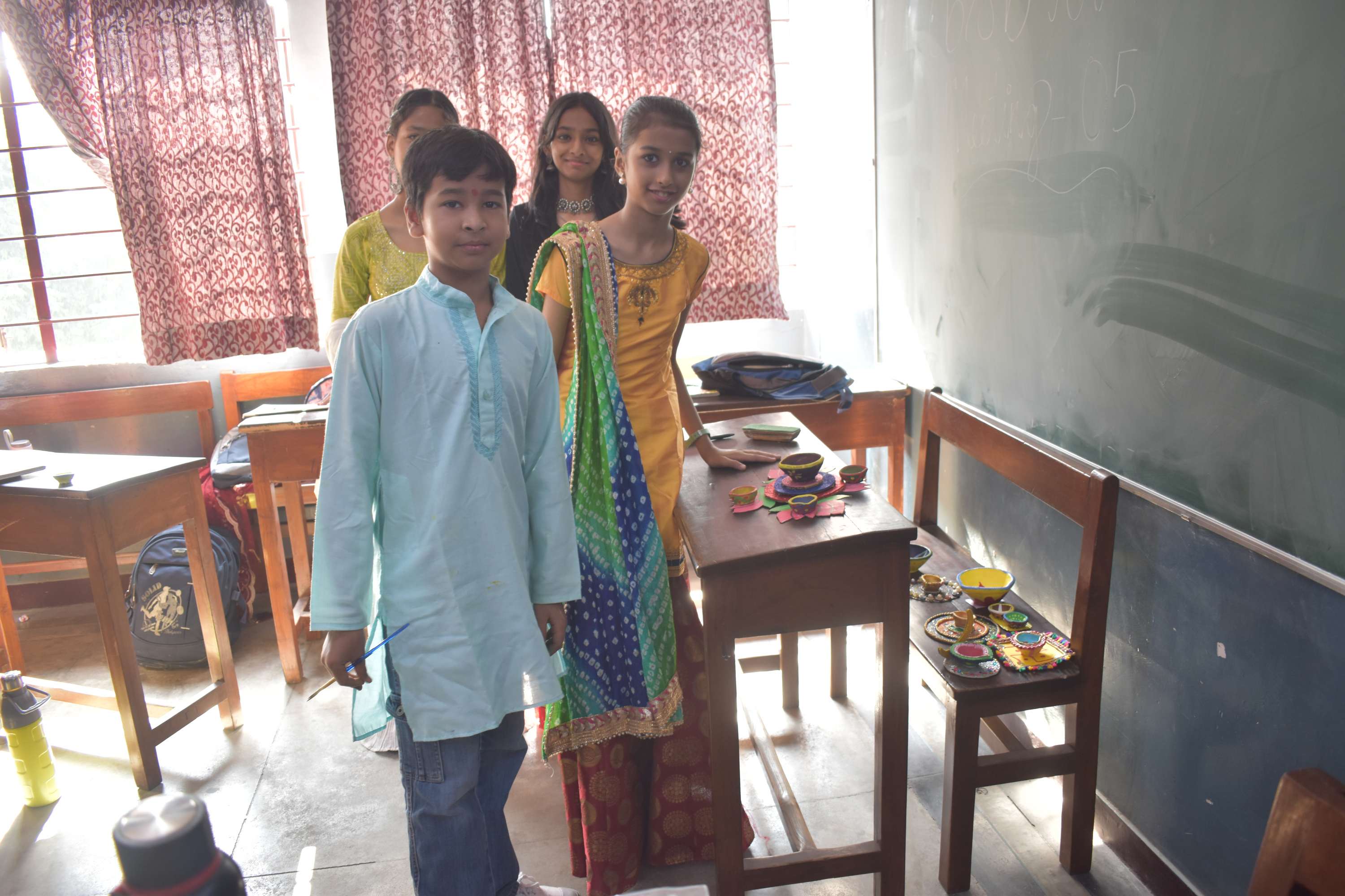 Students Dussehara Activity