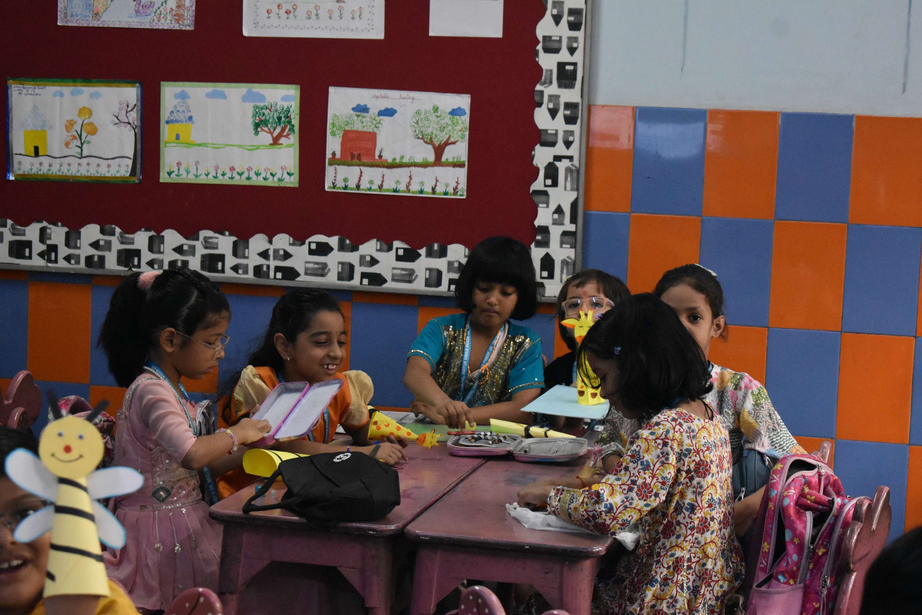 Students Dussehara Activity