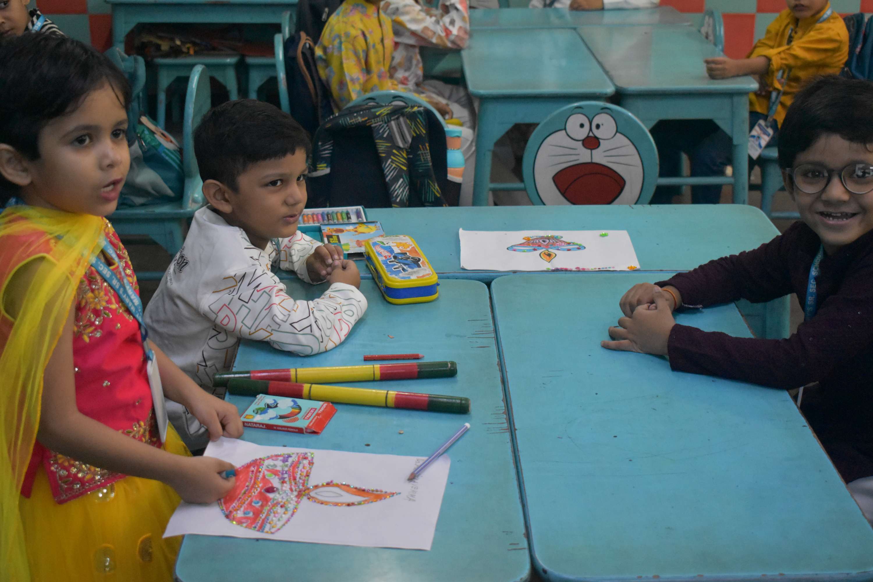 Students Dussehara Activity