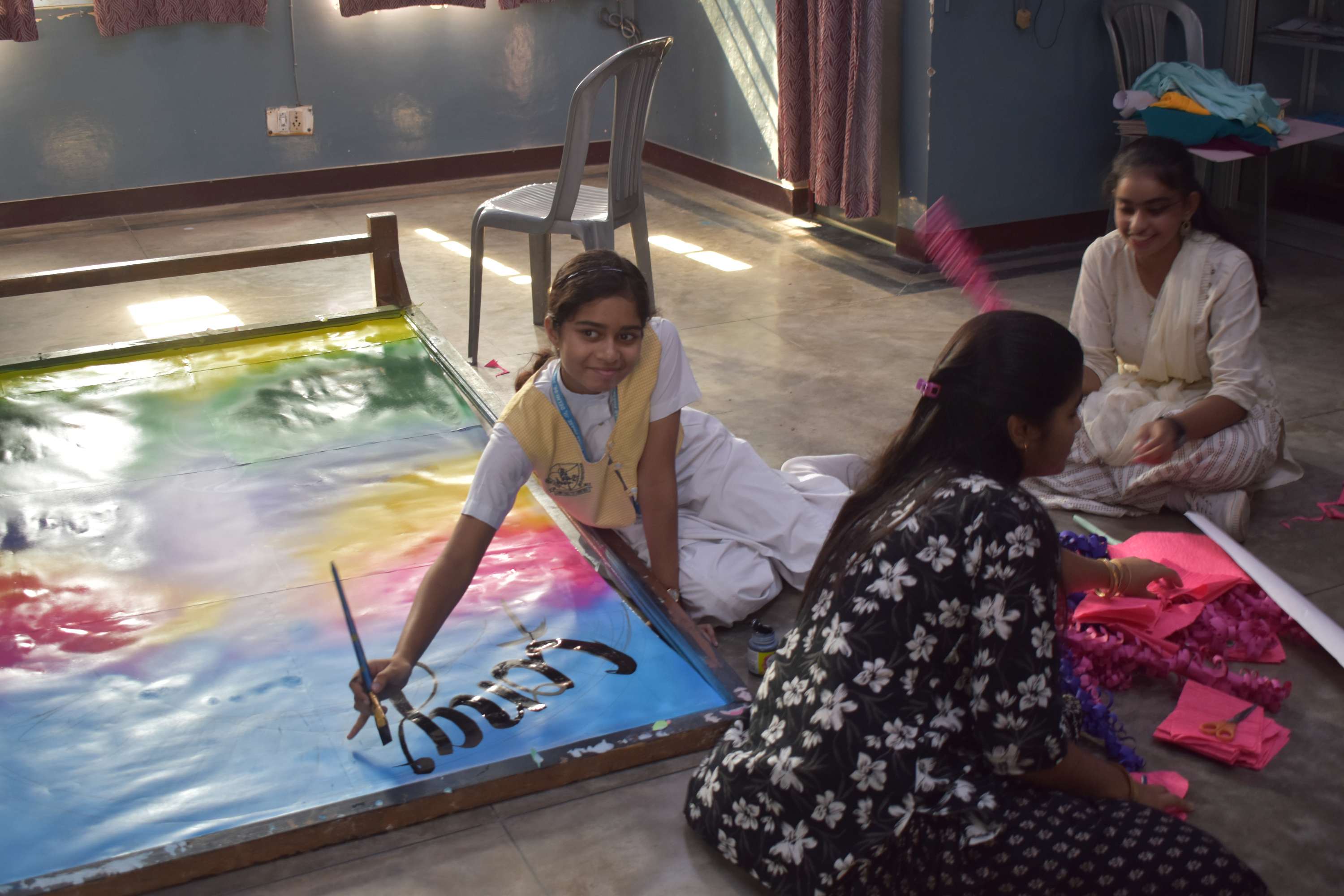 Students Dussehara Activity