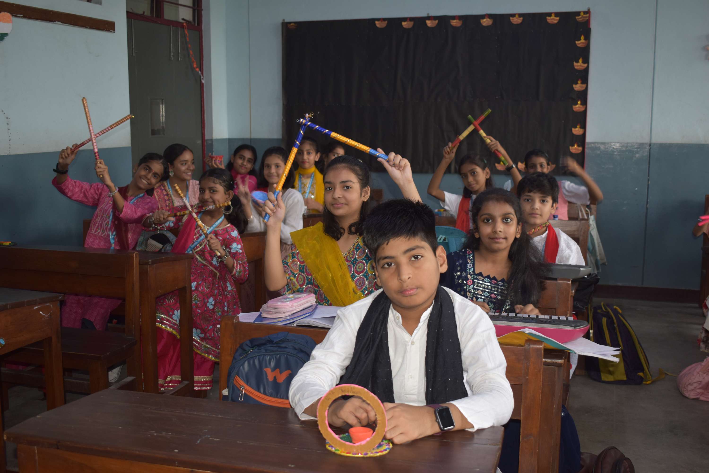 Students Dussehara Activity