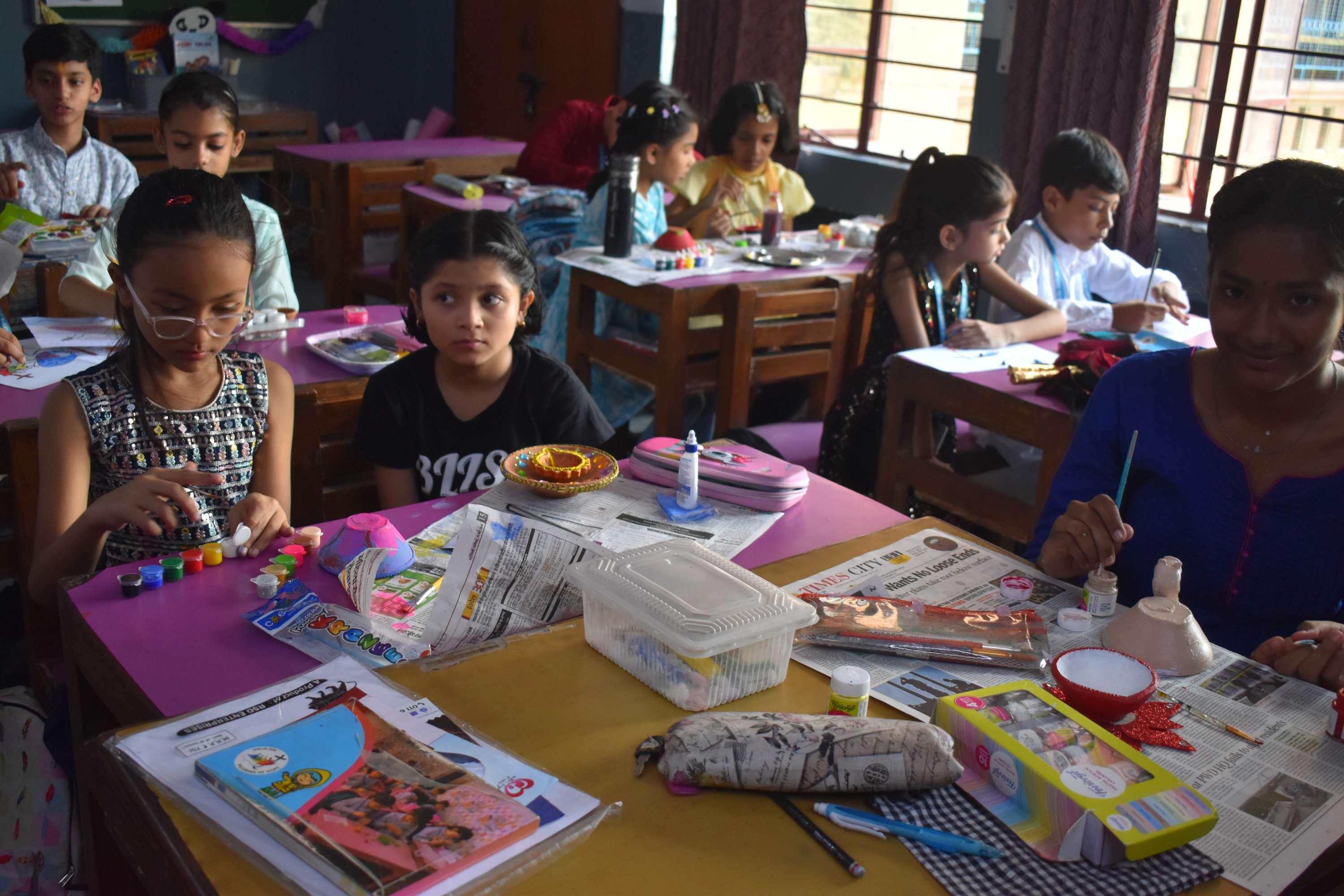 Students Dussehara Activity