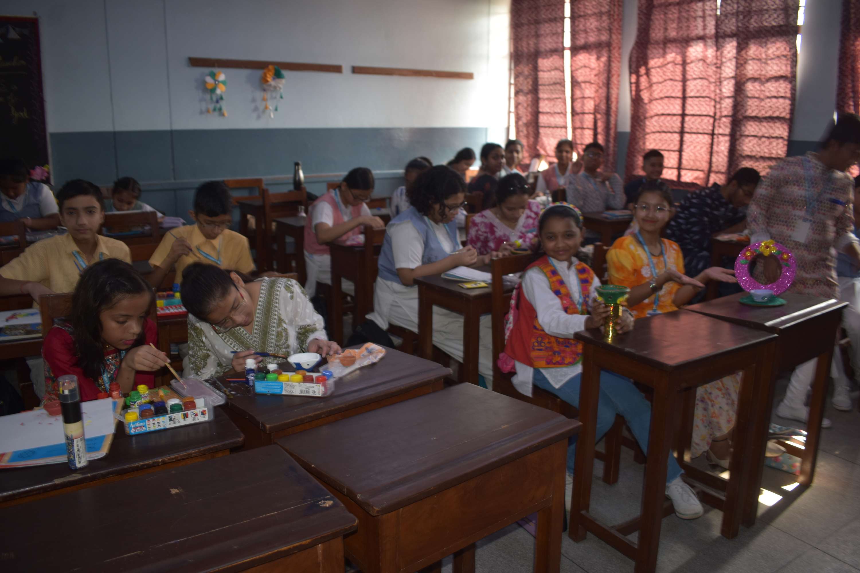 Students Dussehara Activity