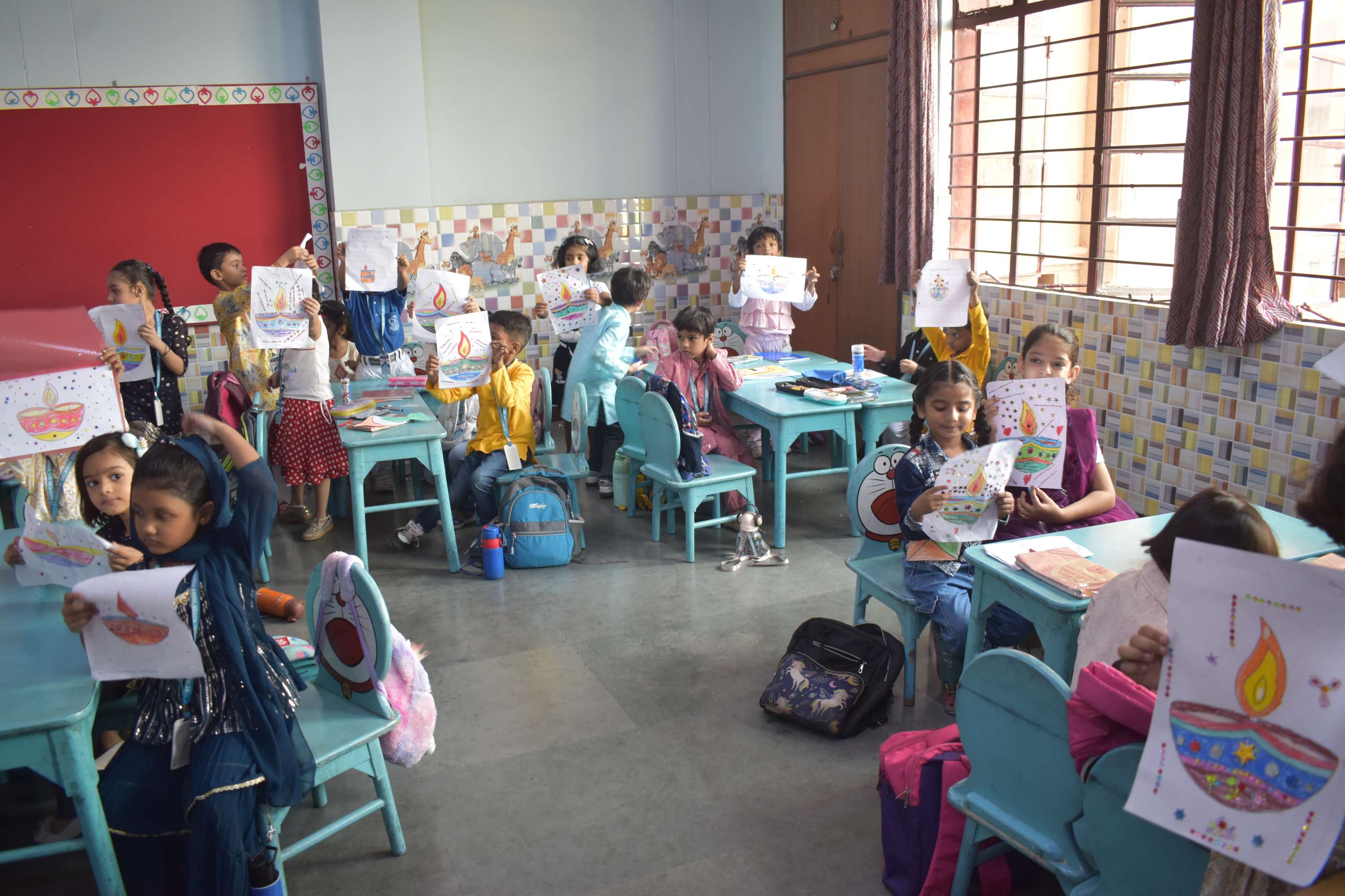 Students Dussehara Activity