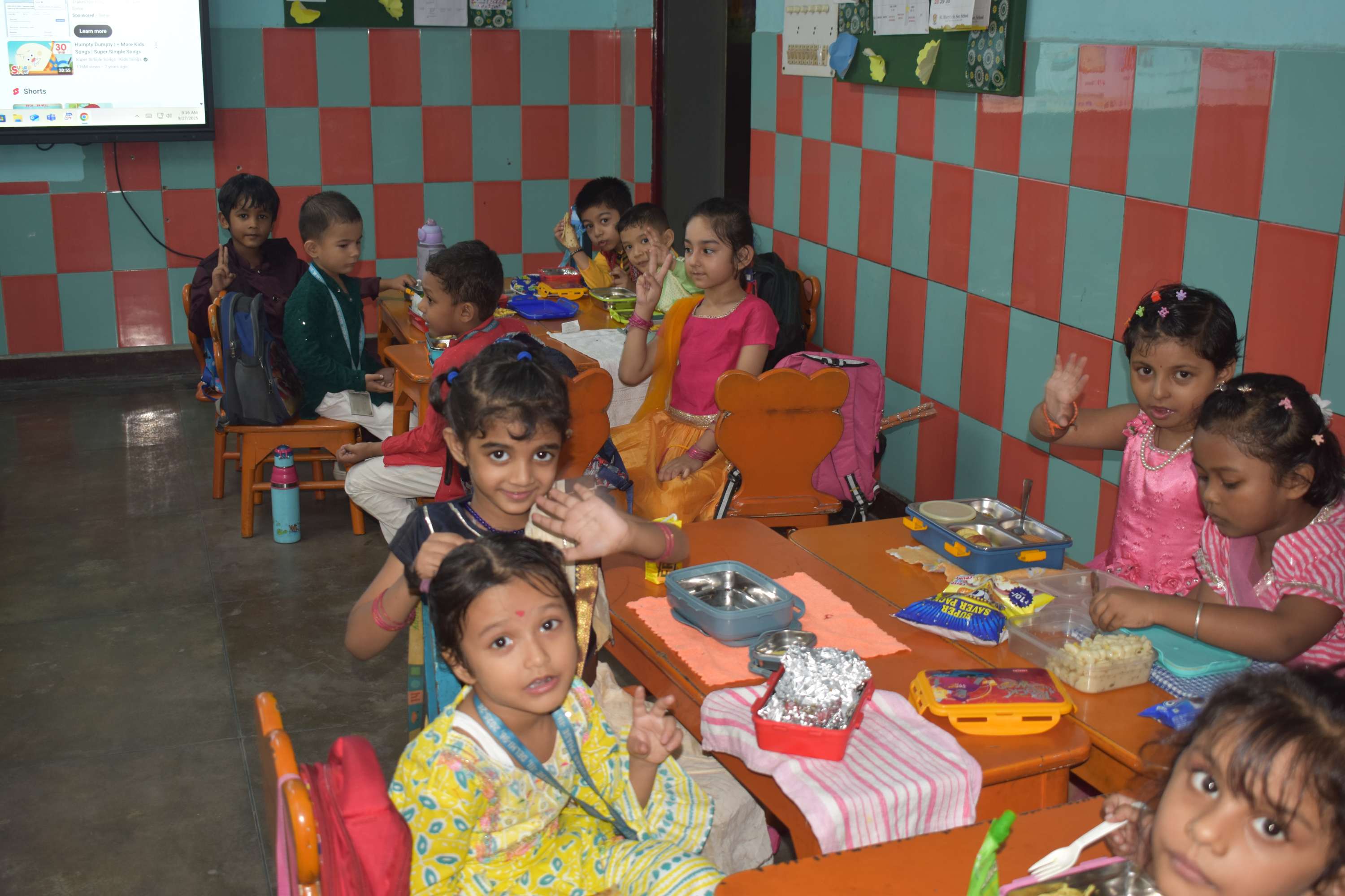 Students Dussehara Activity