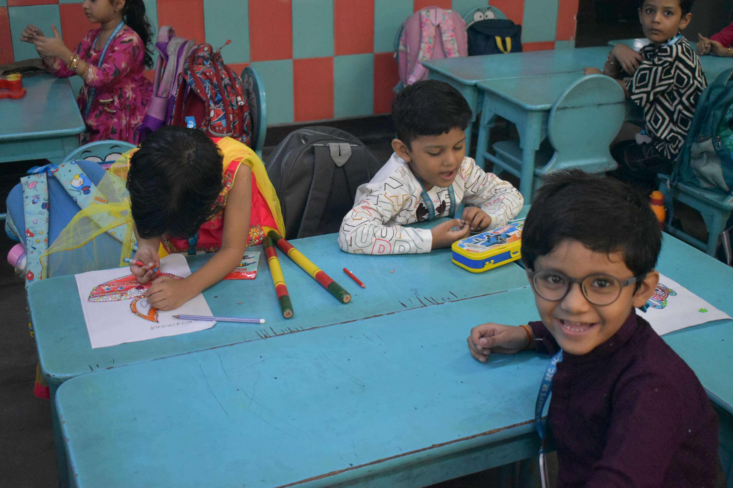 Students Dussehara Activity