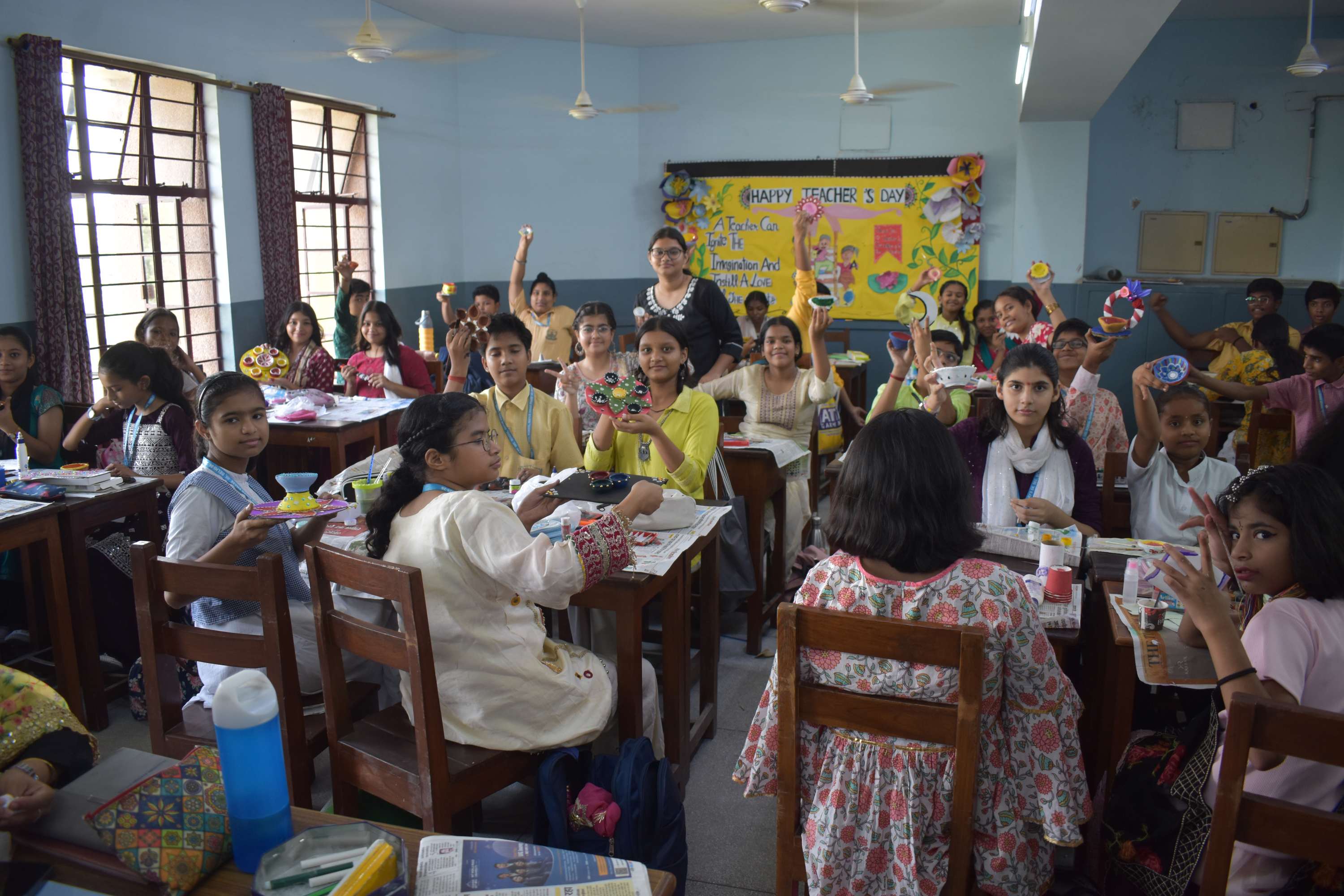 Students Dussehara Activity