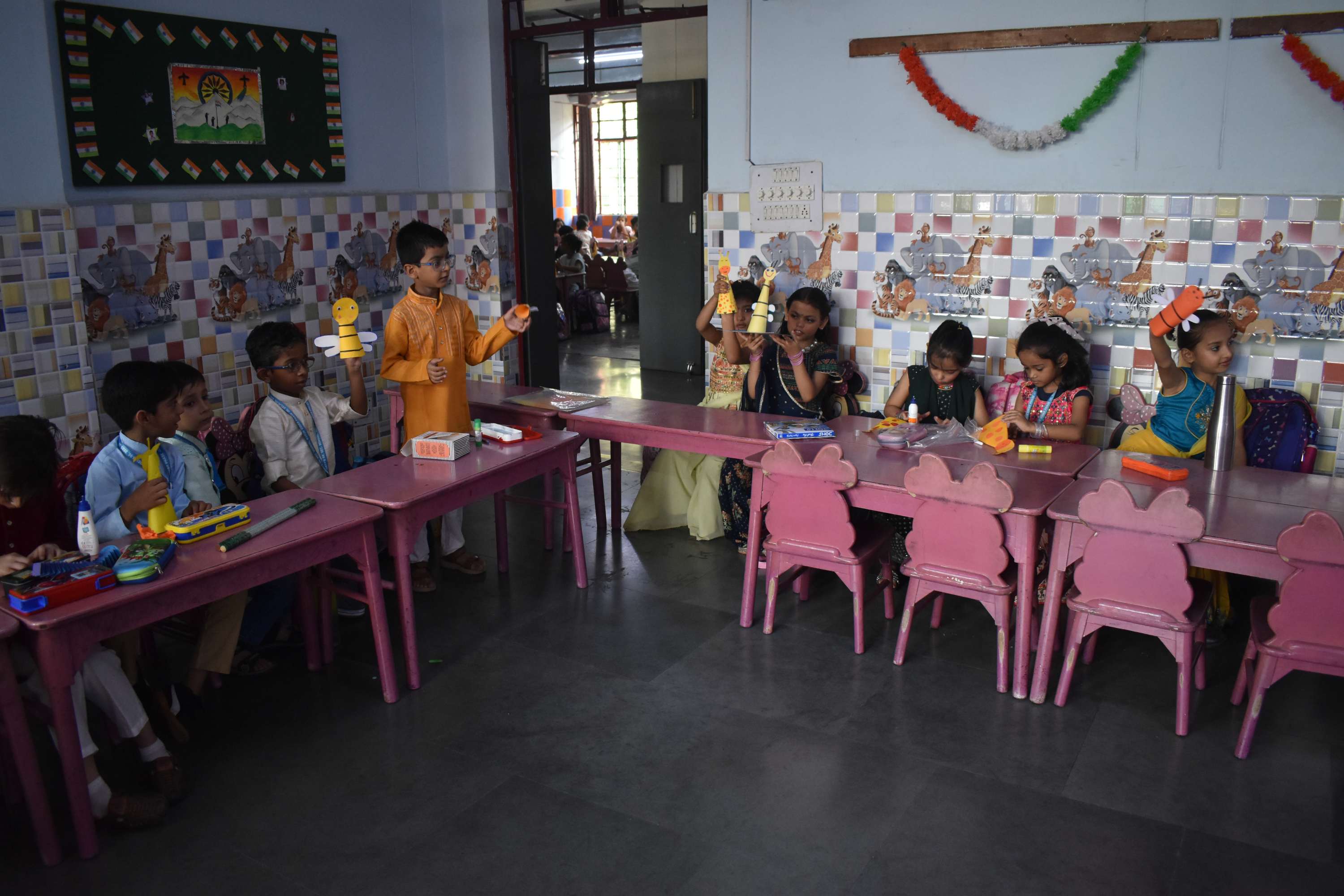 Students Dussehara Activity