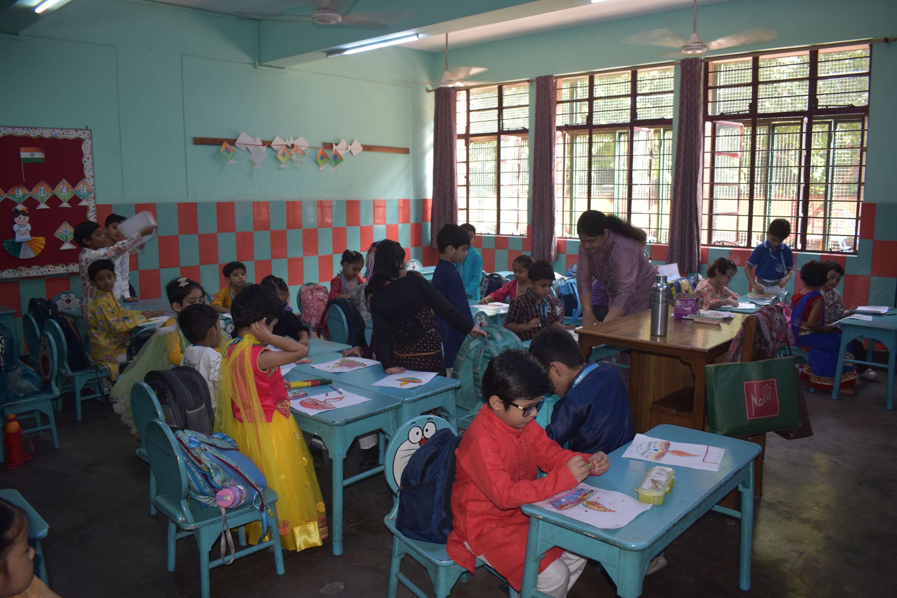Students Dussehara Activity