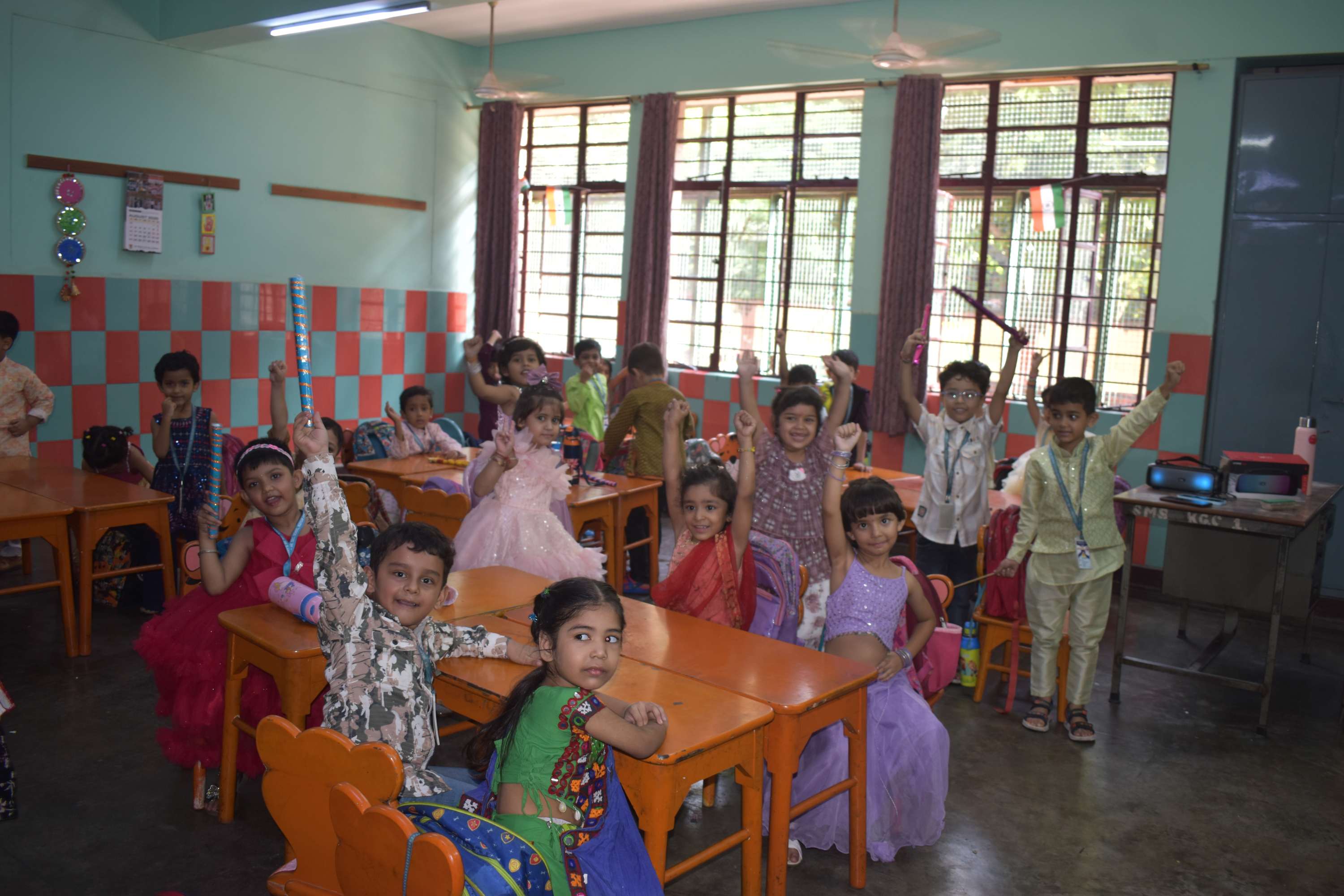 Students Dussehara Activity