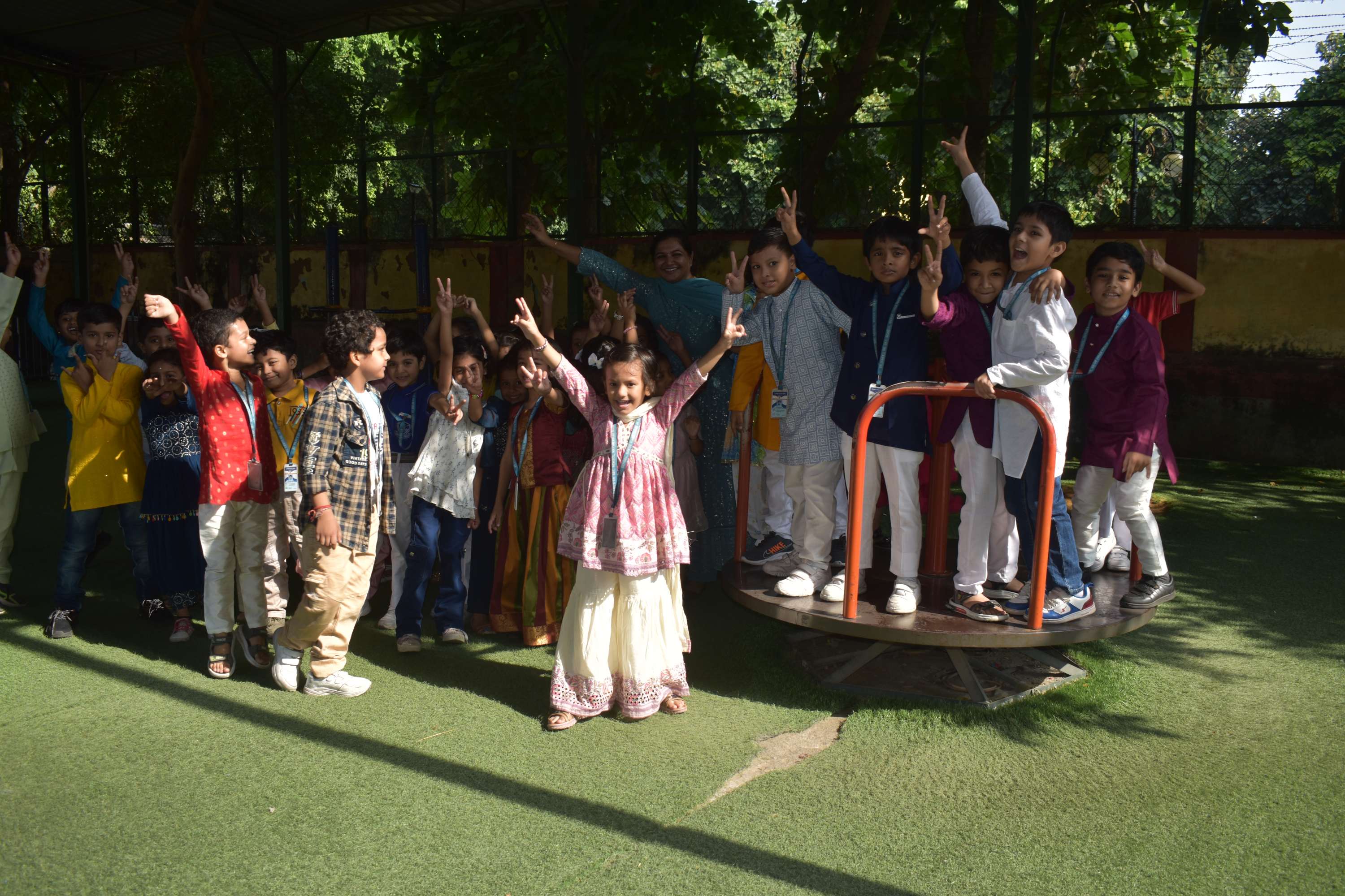 Students Dussehara Activity