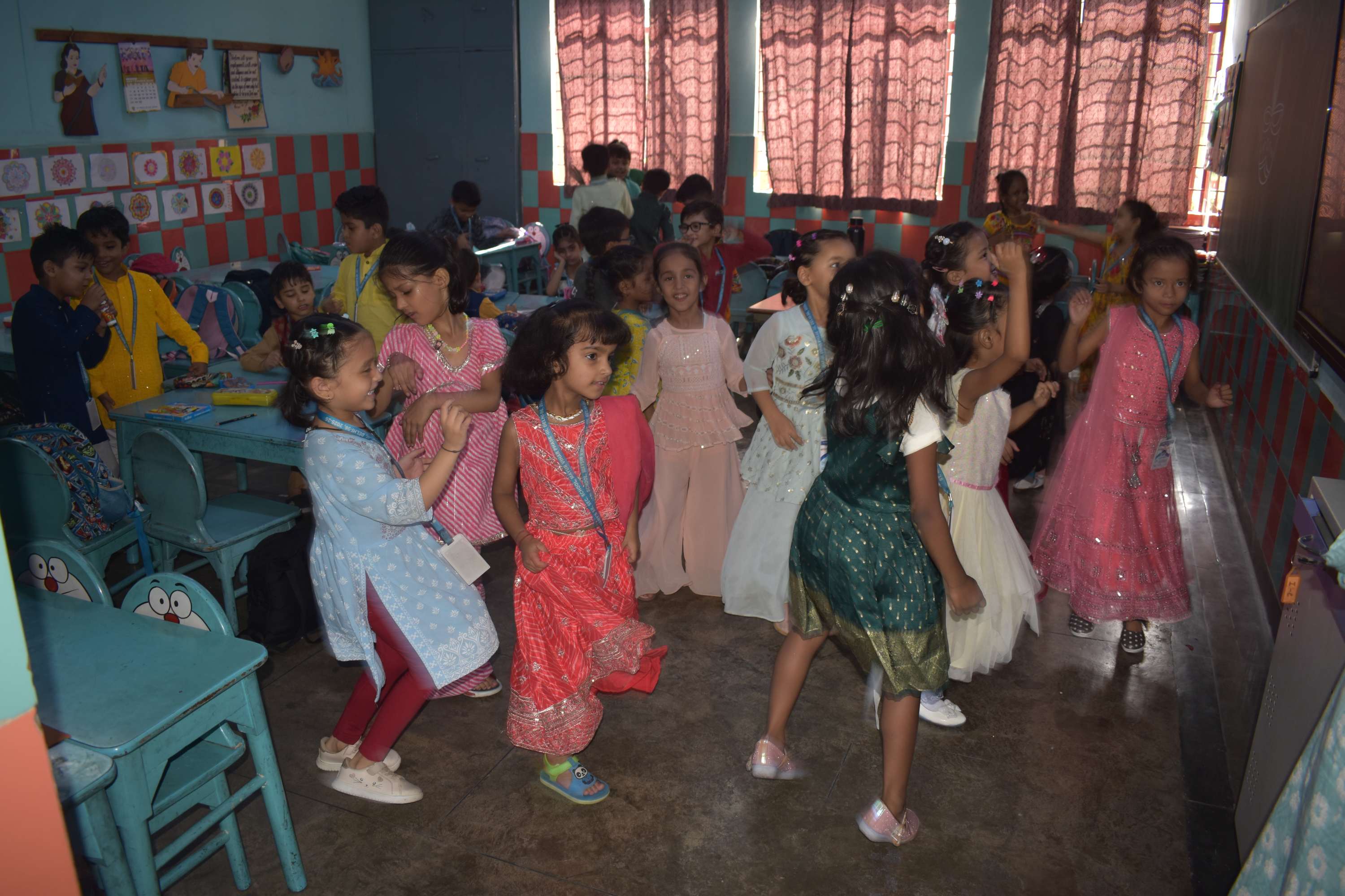 Students Dussehara Activity