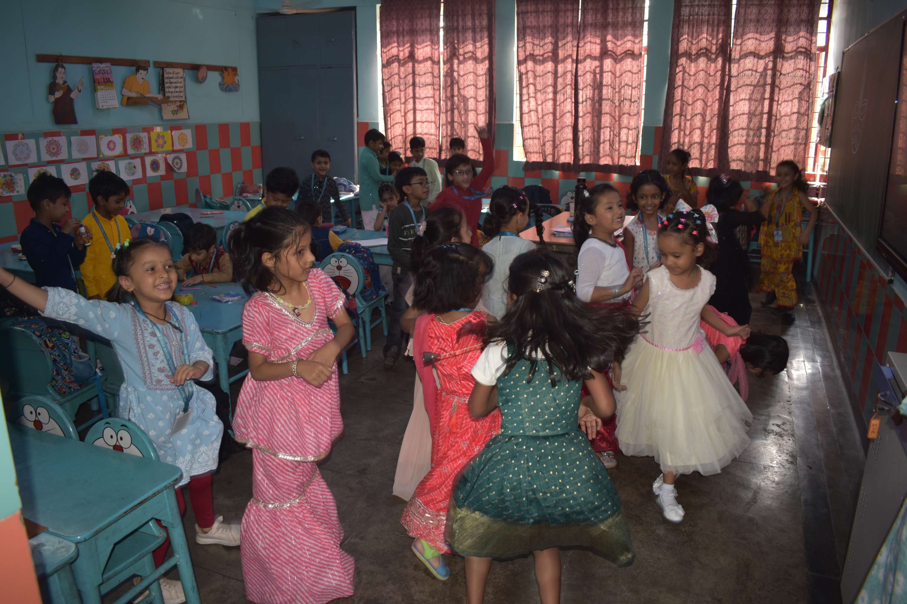 Students Dussehara Activity