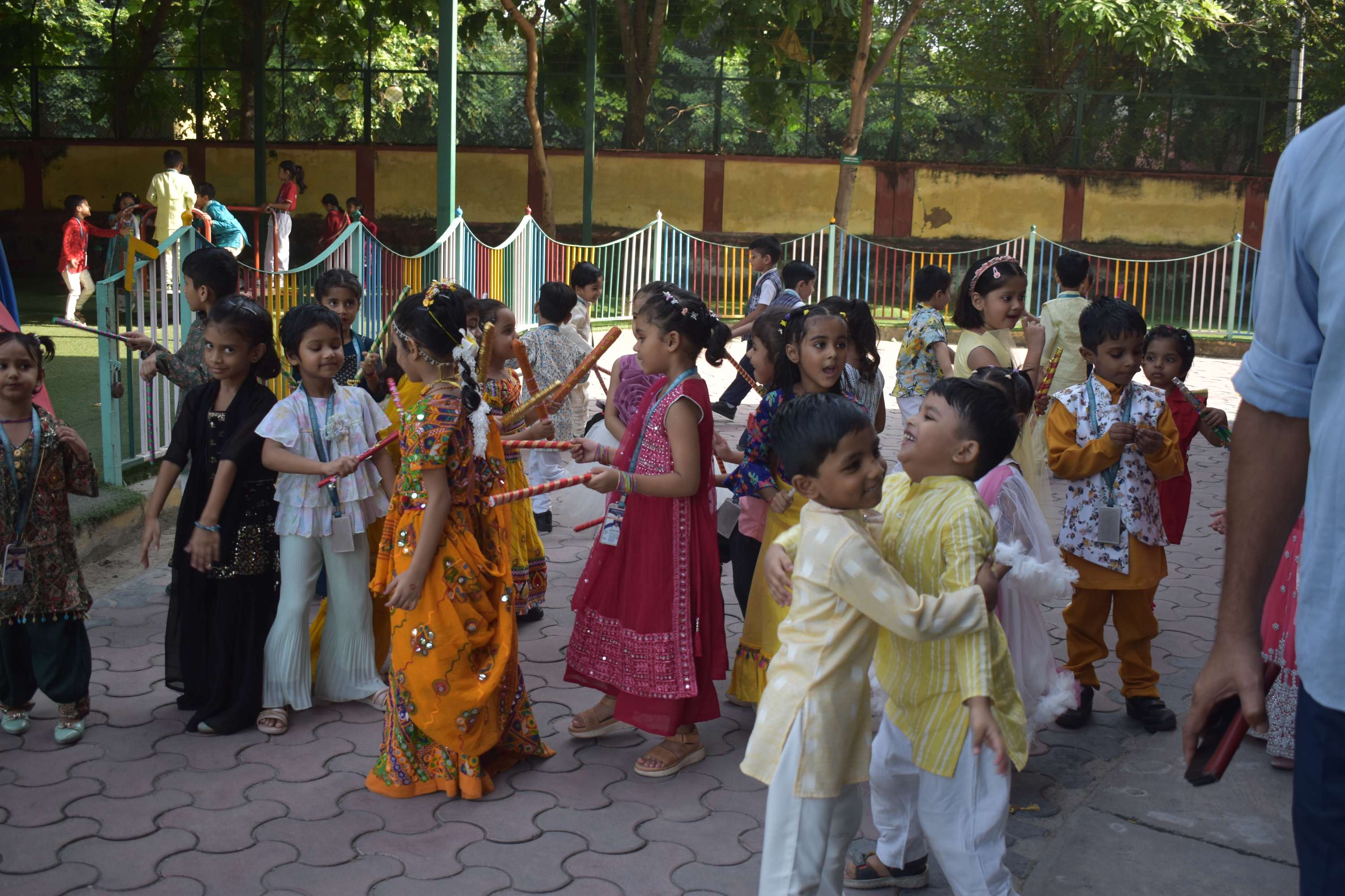 Students Dussehara Activity