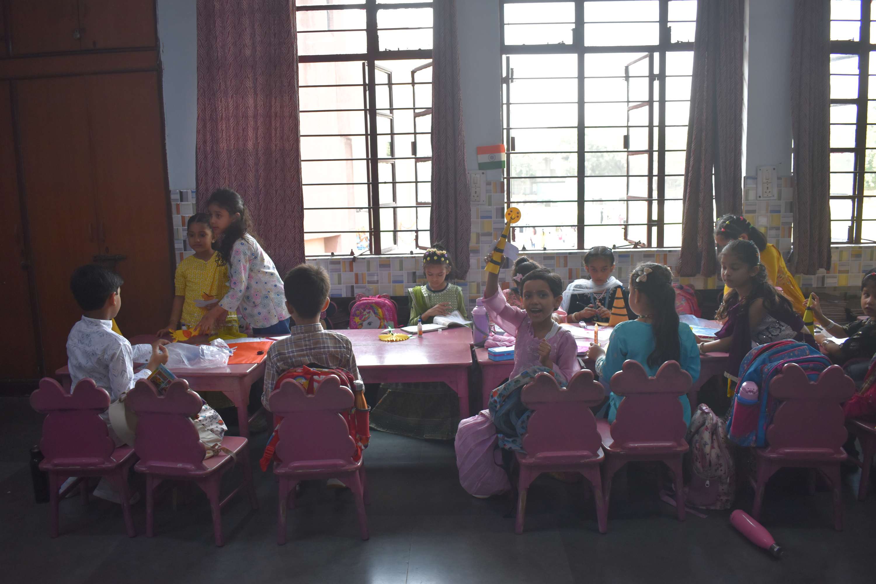 Students Dussehara Activity