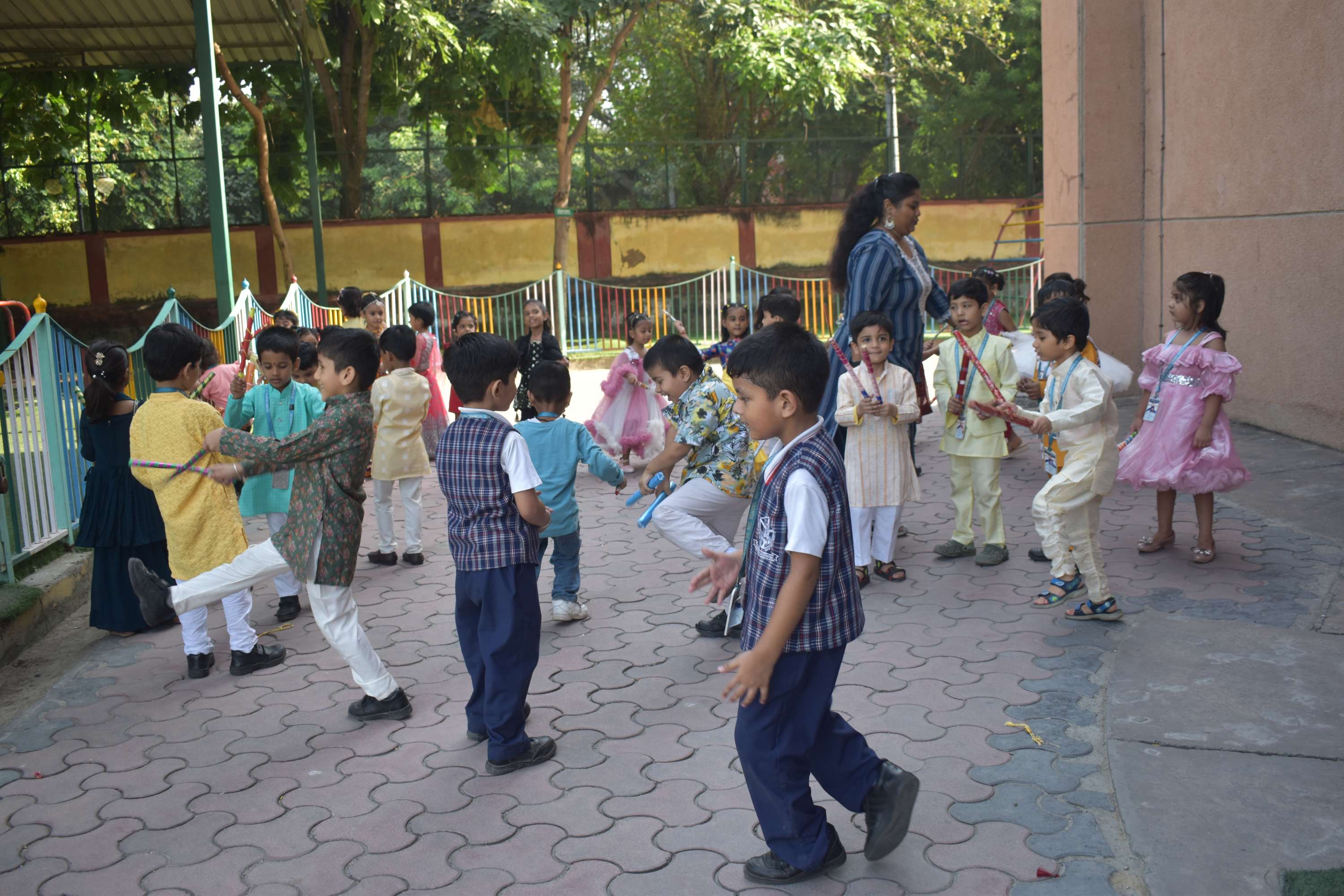 Students Dussehara Activity