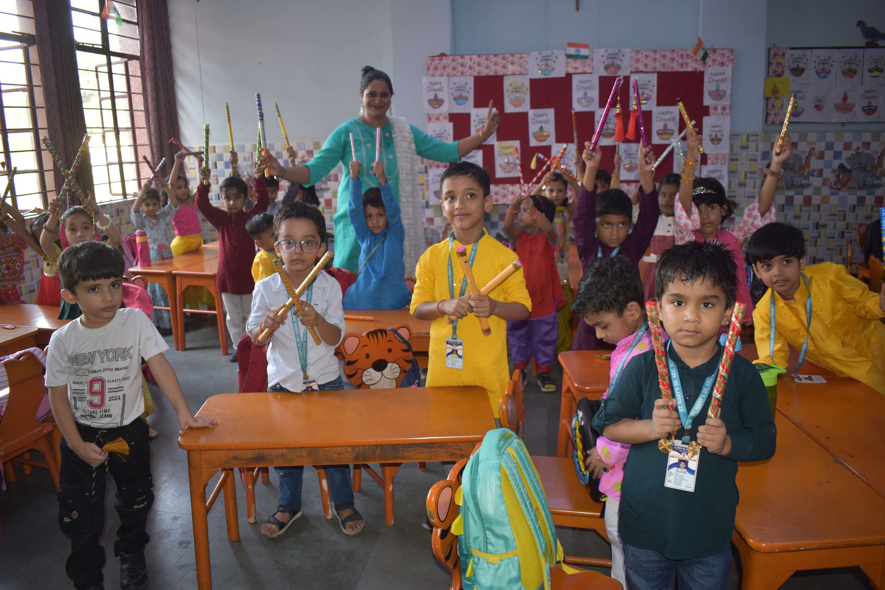 Students Dussehara Activity