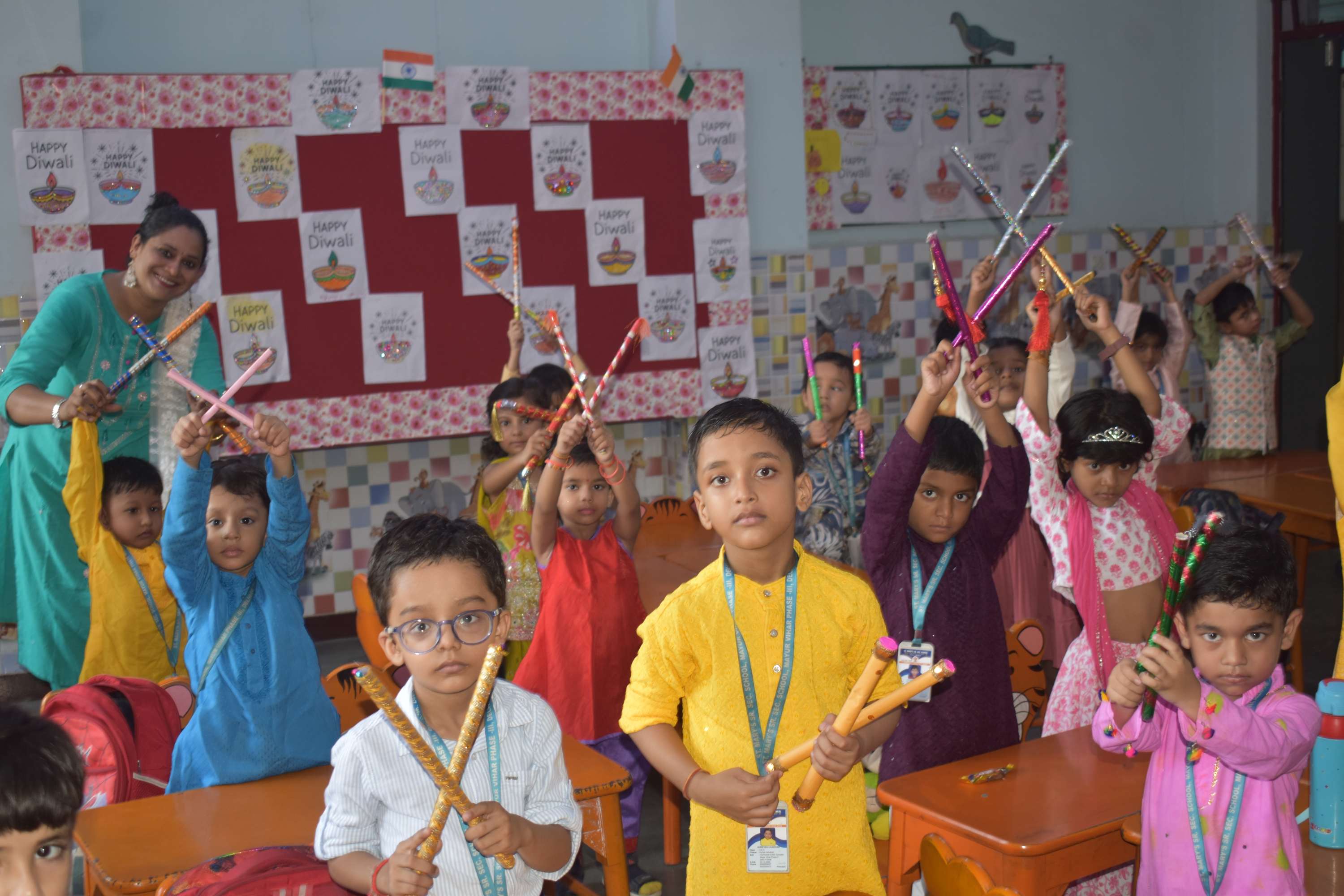 Students Dussehara Activity