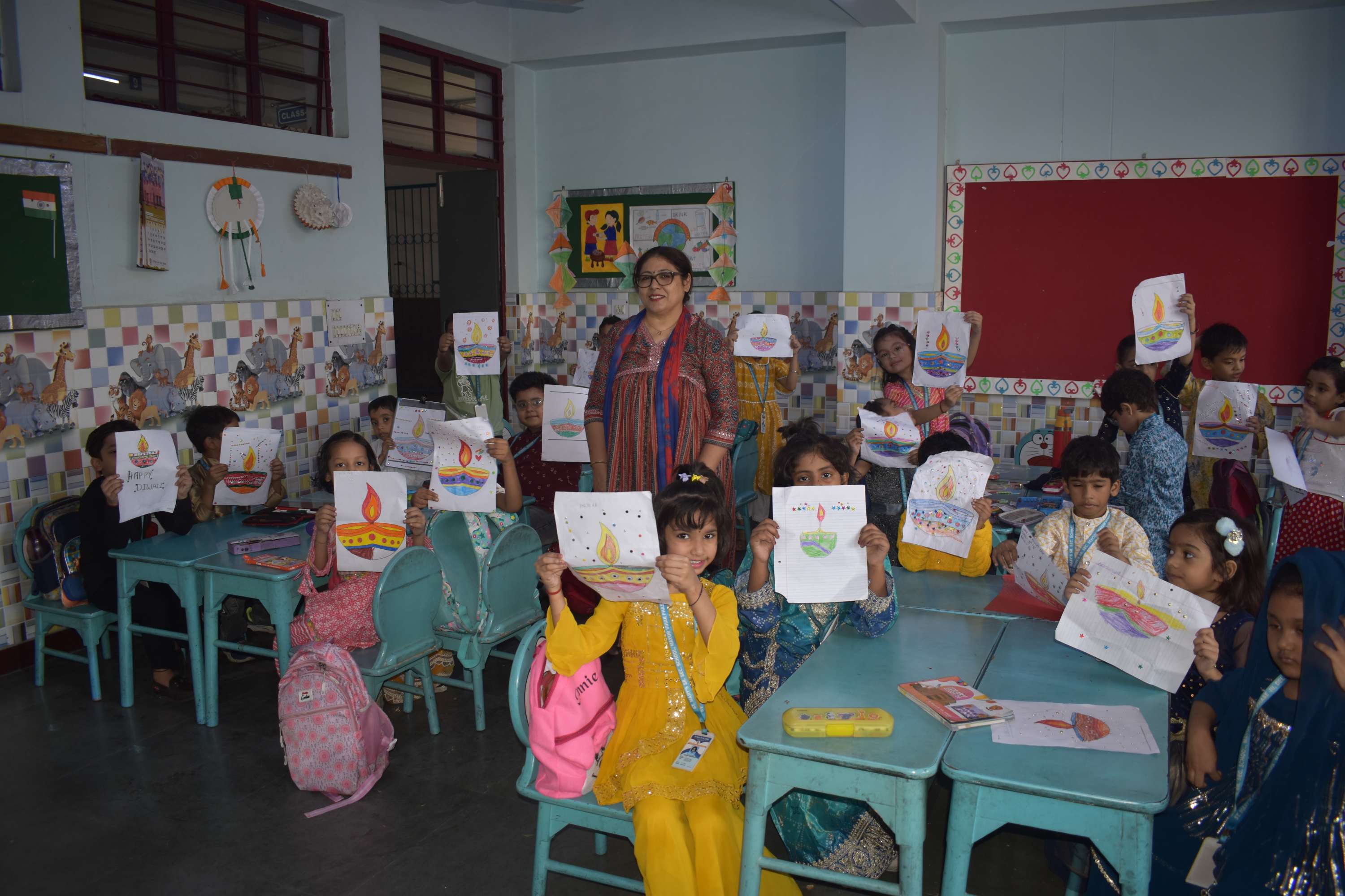 Students Dussehara Activity