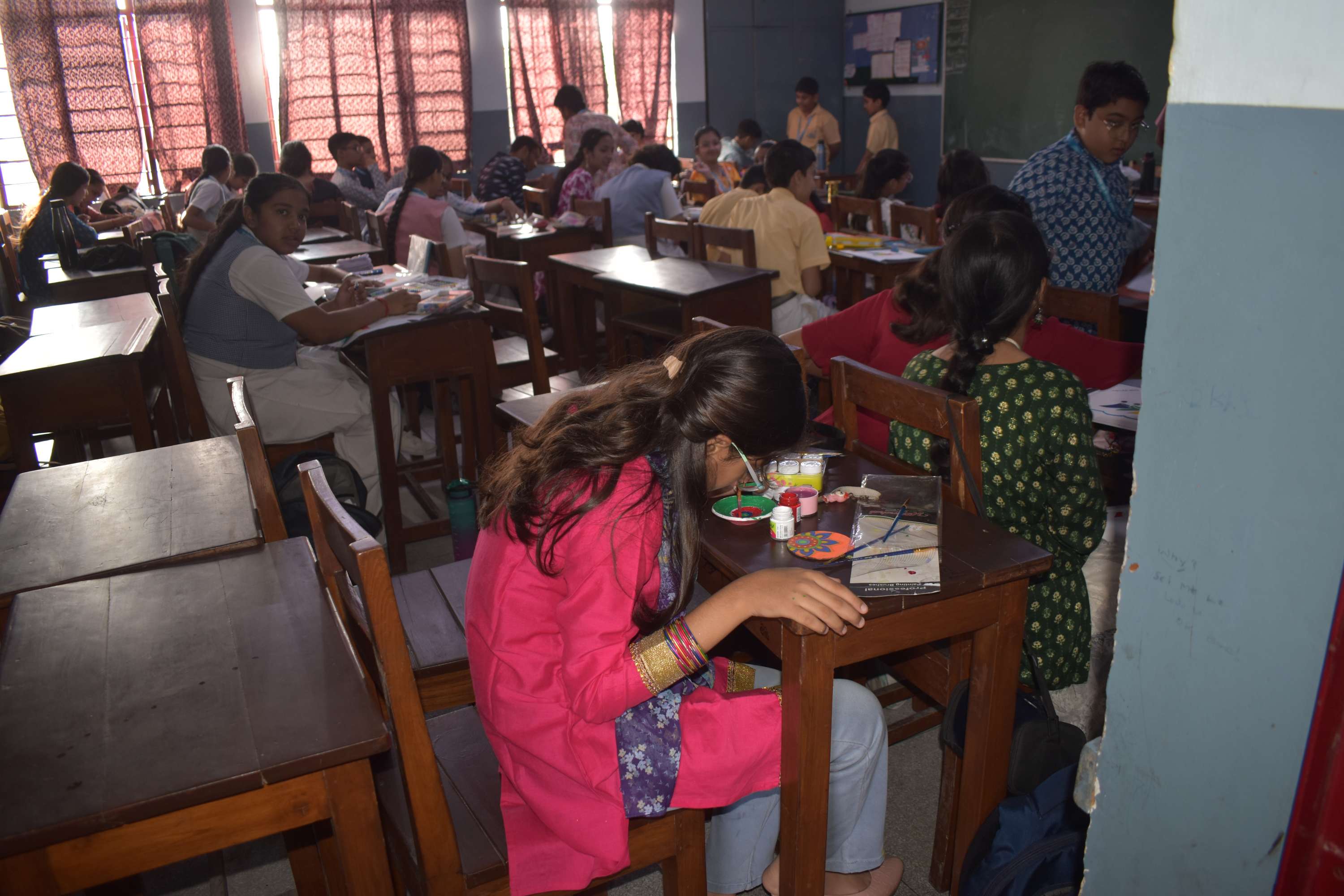 Students Dussehara Activity